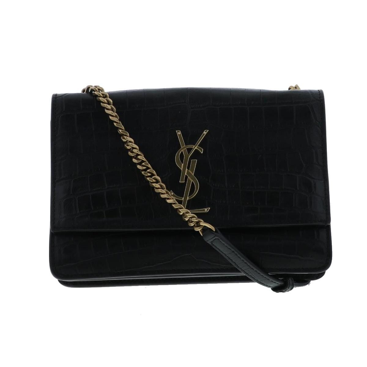 Yves Saint Laurent Monogram Shoulder Messenger Bag