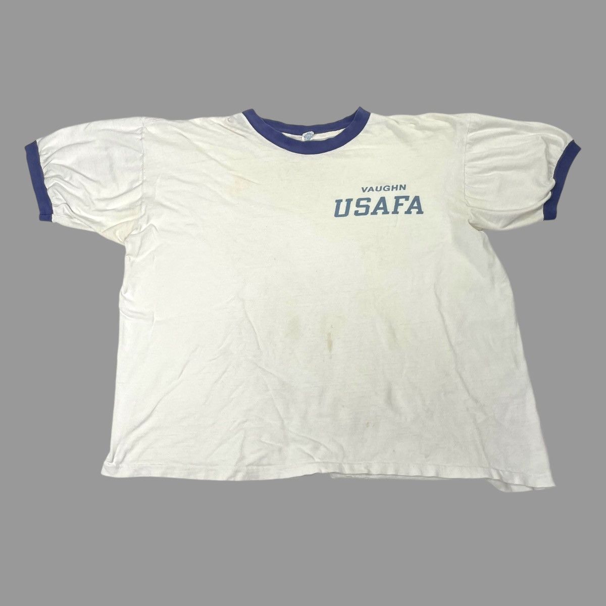 Us Air Force × Vintage Vintage 1960s usafa ringer t shirt | Grailed