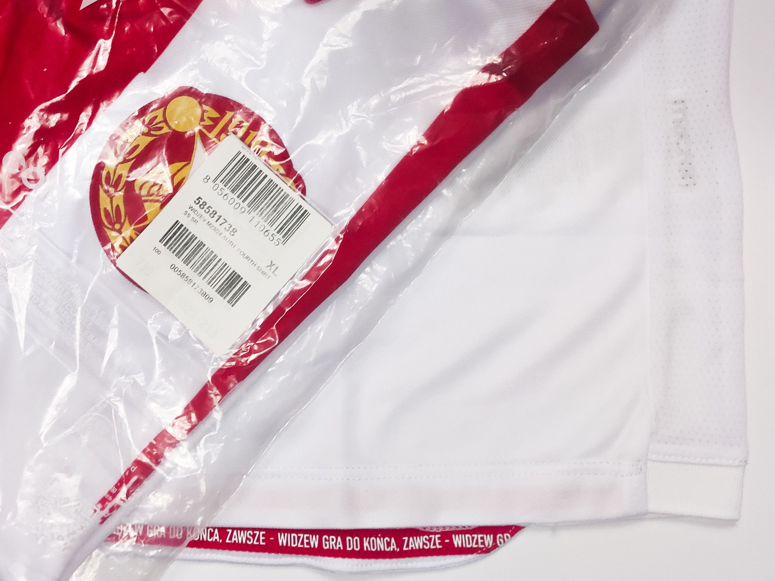 Macron BNWT Widzew Łódź 2023 2024 Macron Special Shirt Kit Jersey Size US XL / EU 56 / 4 - 3 Thumbnail