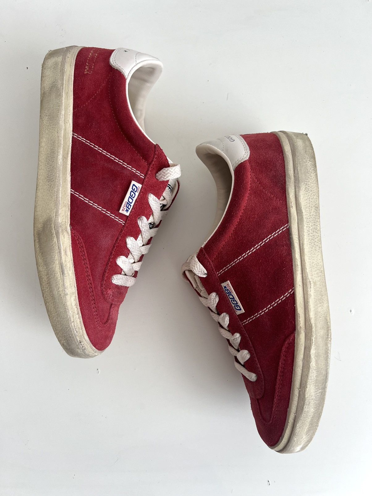 Golden Goose Golden Goose Soul Star Dark Red/Milk Sneakers Size US 8.5 / IT 38.5 - 15 Thumbnail