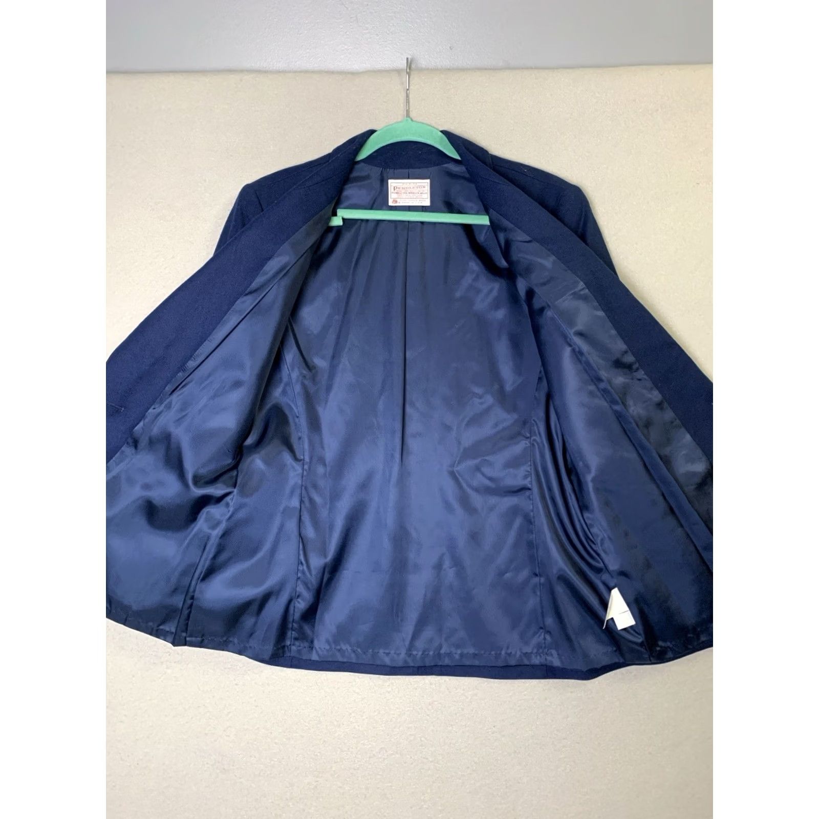 Pendleton VINTAGE Pendleton Blazer Womens 12 Petite Blue Wool Coat Academia USA Ladies Size XL / US 12-14 / IT 48-50 - 5 Thumbnail