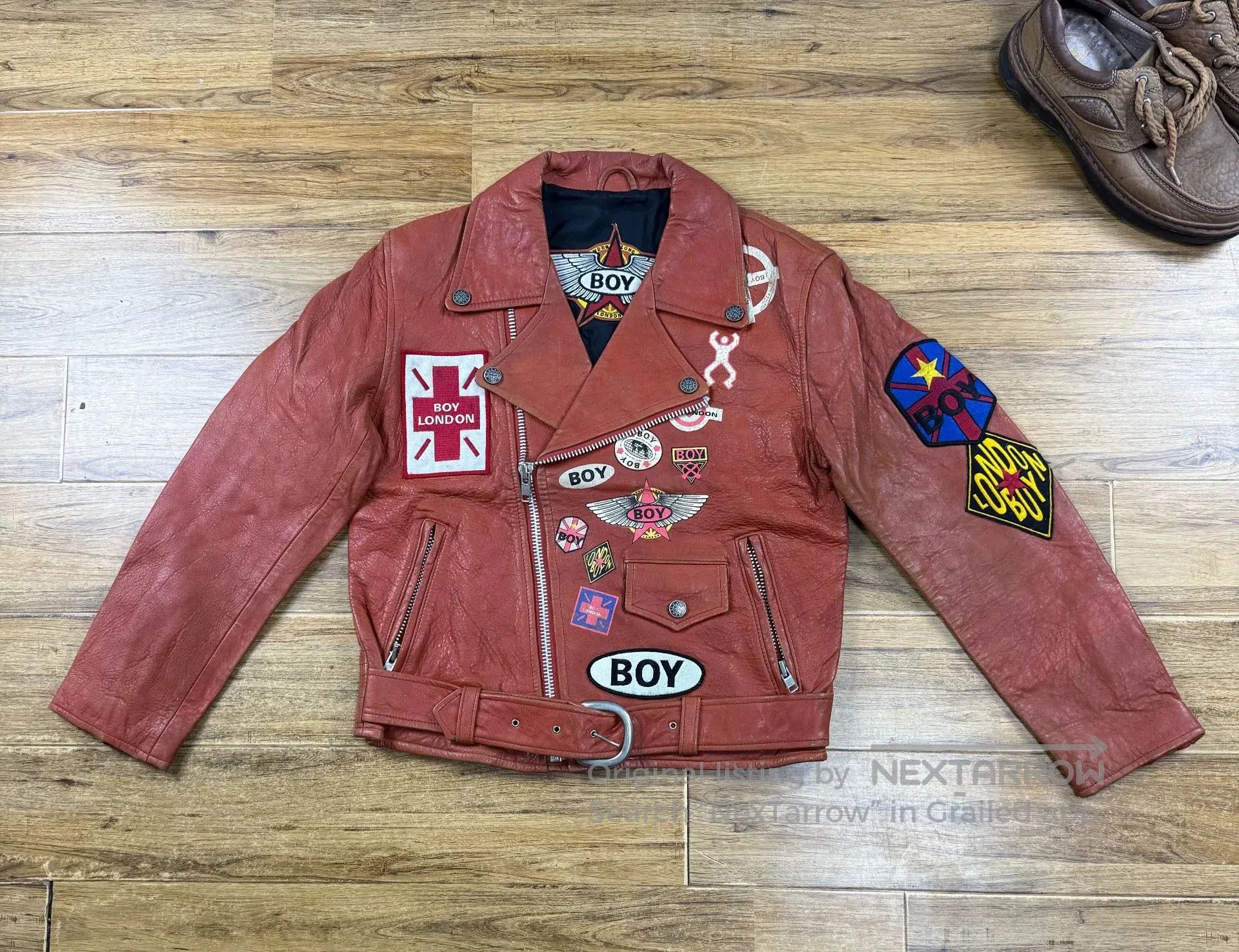 Boy London Boy London Vintage Leather Biker Jacket. Size US M / EU 48-50 / 2 - 1 Thumbnail