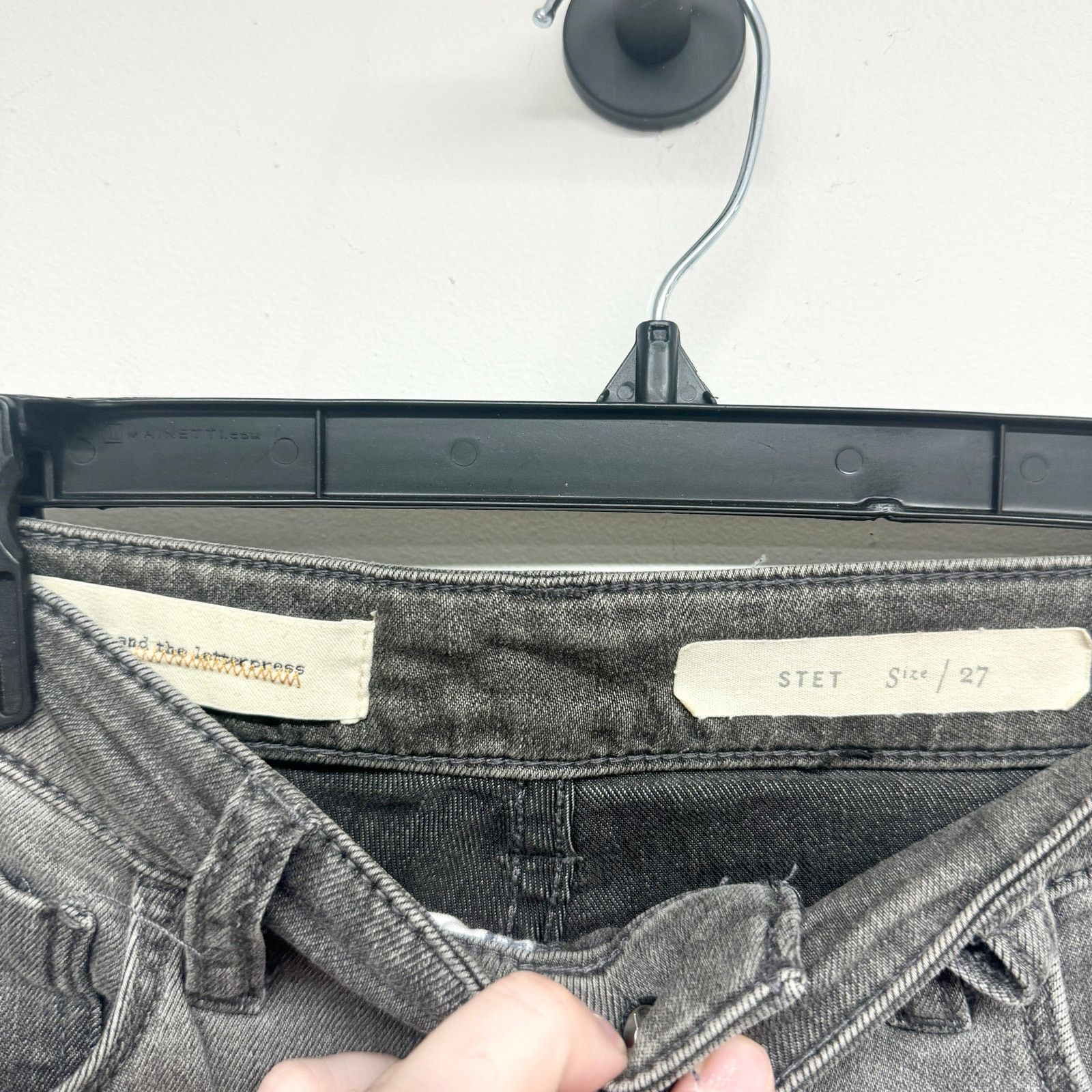 Anthropologie Anthro Pilcro & the Letterpress Skinny Stet Jeans Size 27 Size 27" / US 4 / IT 40 - 2 Thumbnail