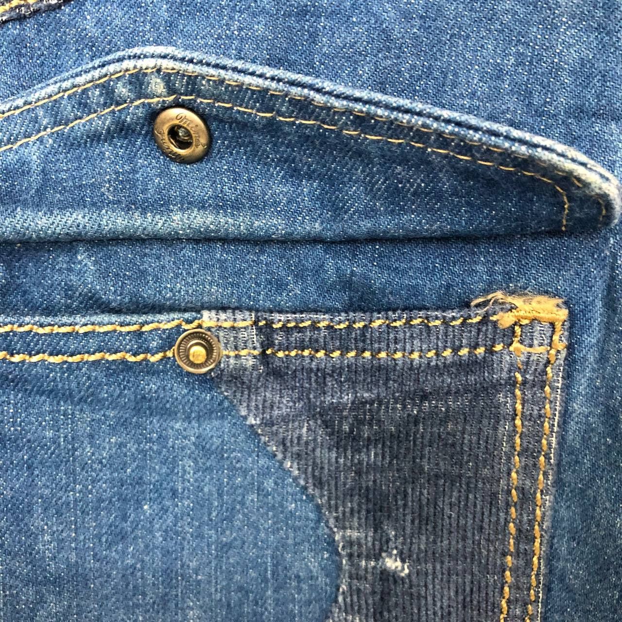 Le Coq Sportif P273 RUE DU COQ BY LE COQ SPORTIF FLARED HYBRID JEANS Size US 33 - 7 Thumbnail