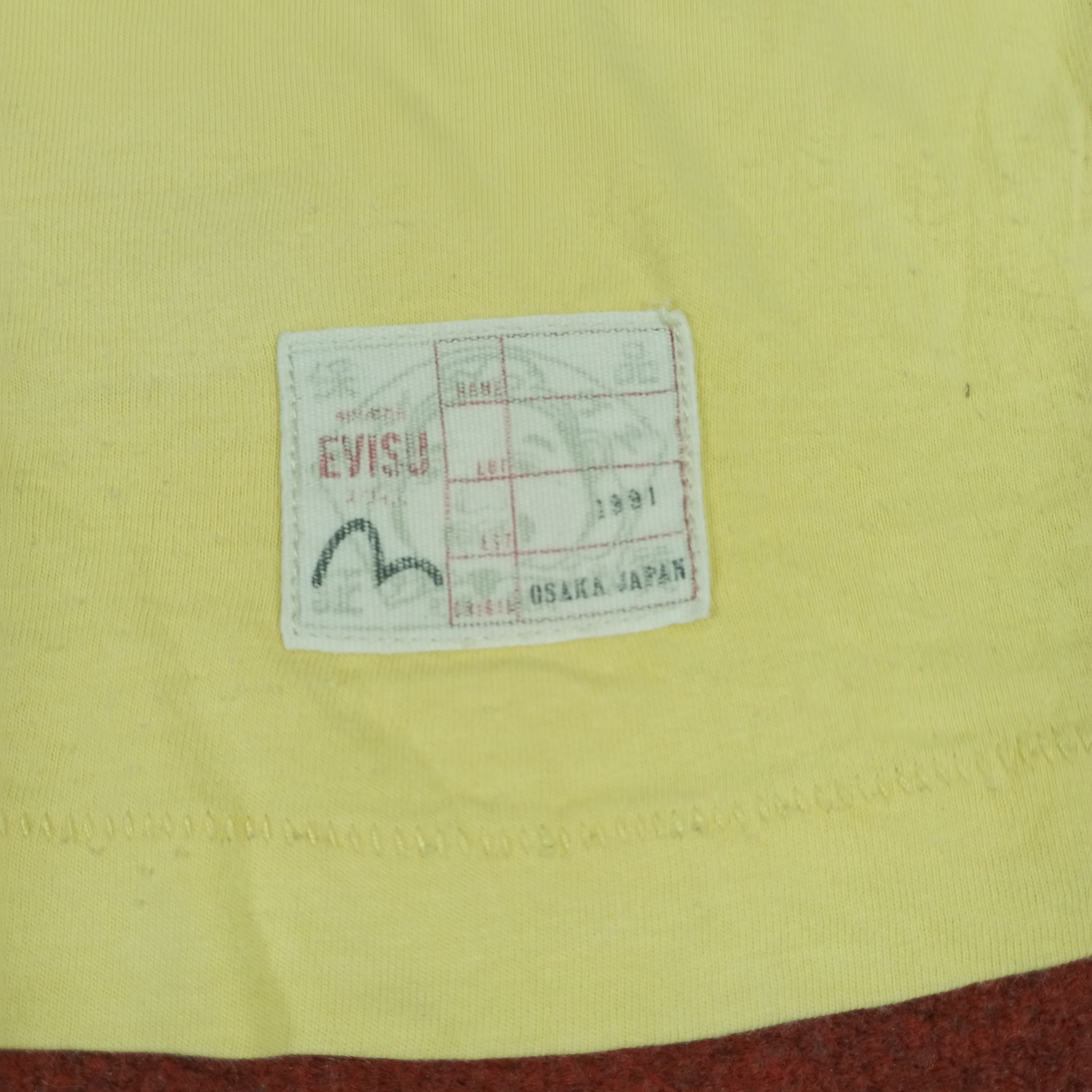 Evisu × Japanese Brand × Vintage Evisu Japanese Brand Streetwear Style Tshirt Size US M / EU 48-50 / 2 - 4 Thumbnail
