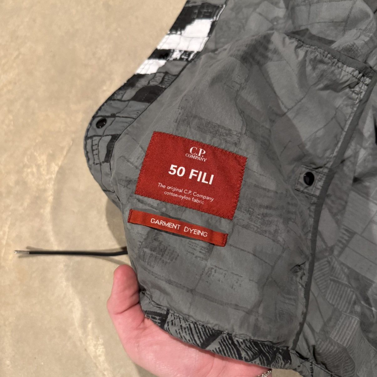 C.P. Company CP Company 50 Fili Garment Dyed Camo Overshirt Jacket Size US S / EU 44-46 / 1 - 9 Thumbnail