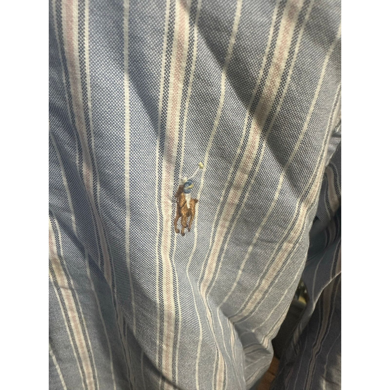 Ralph Lauren Ralph Lauren Blue Pink Stripe Long-sleeve Shirt Size US M / EU 48-50 / 2 - 3 Thumbnail