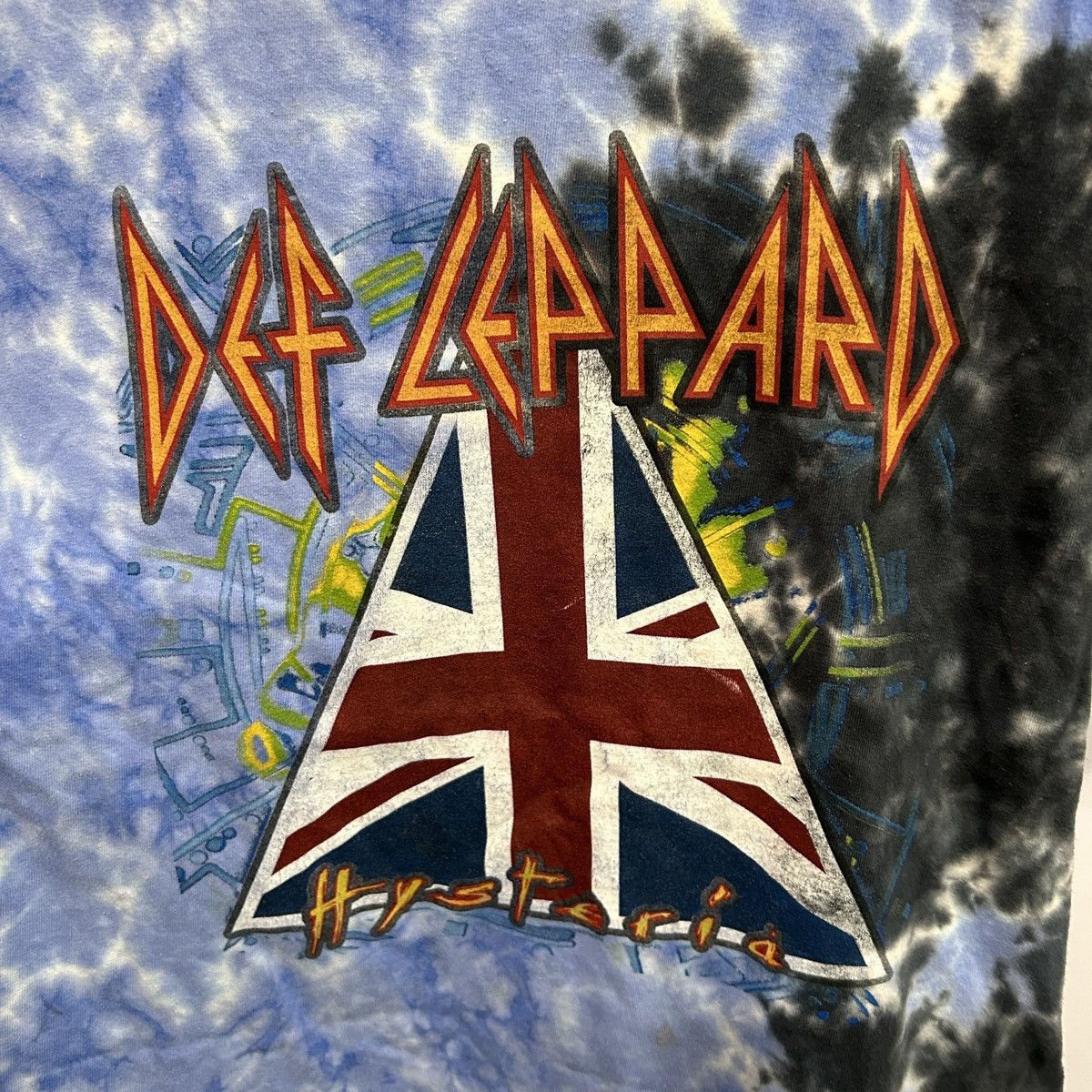 Def Leppard Def Leppard Hysteria Tie Dye Tshirt Size Large - "Wilburn" Size US L / EU 52-54 / 3 - 6 Thumbnail