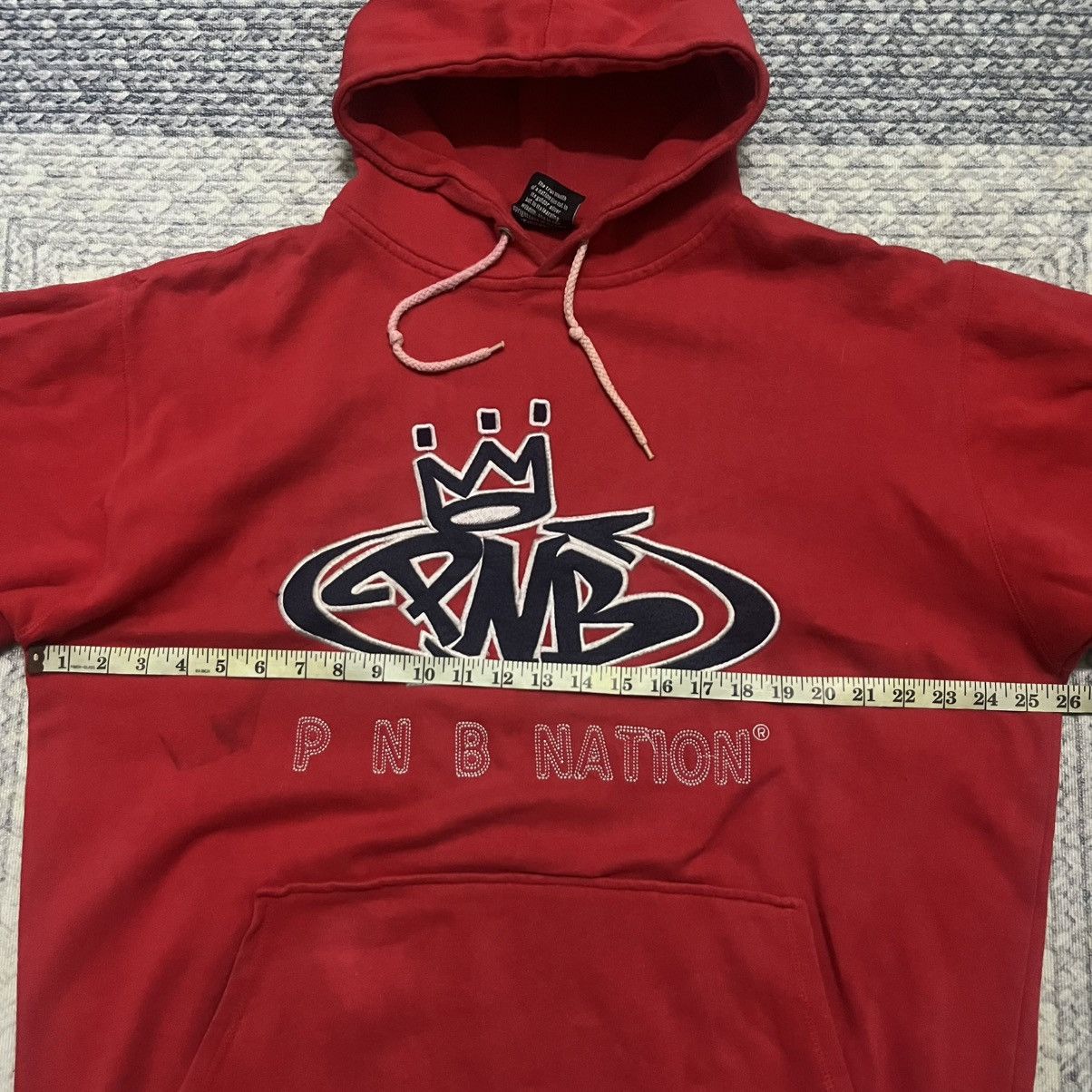 Rap Tees Rare Vintage PNB Nation Big Logo Hiphop Hoodies Size US XXL / EU 58 / 5 - 16 Thumbnail