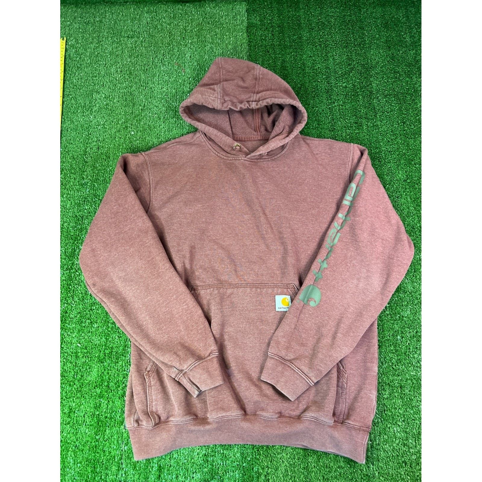 Carhartt Carhartt Mens Graphic Sleeve Logo Hoodie Sweatshirt MD Size US M / EU 48-50 / 2 - 1 Thumbnail