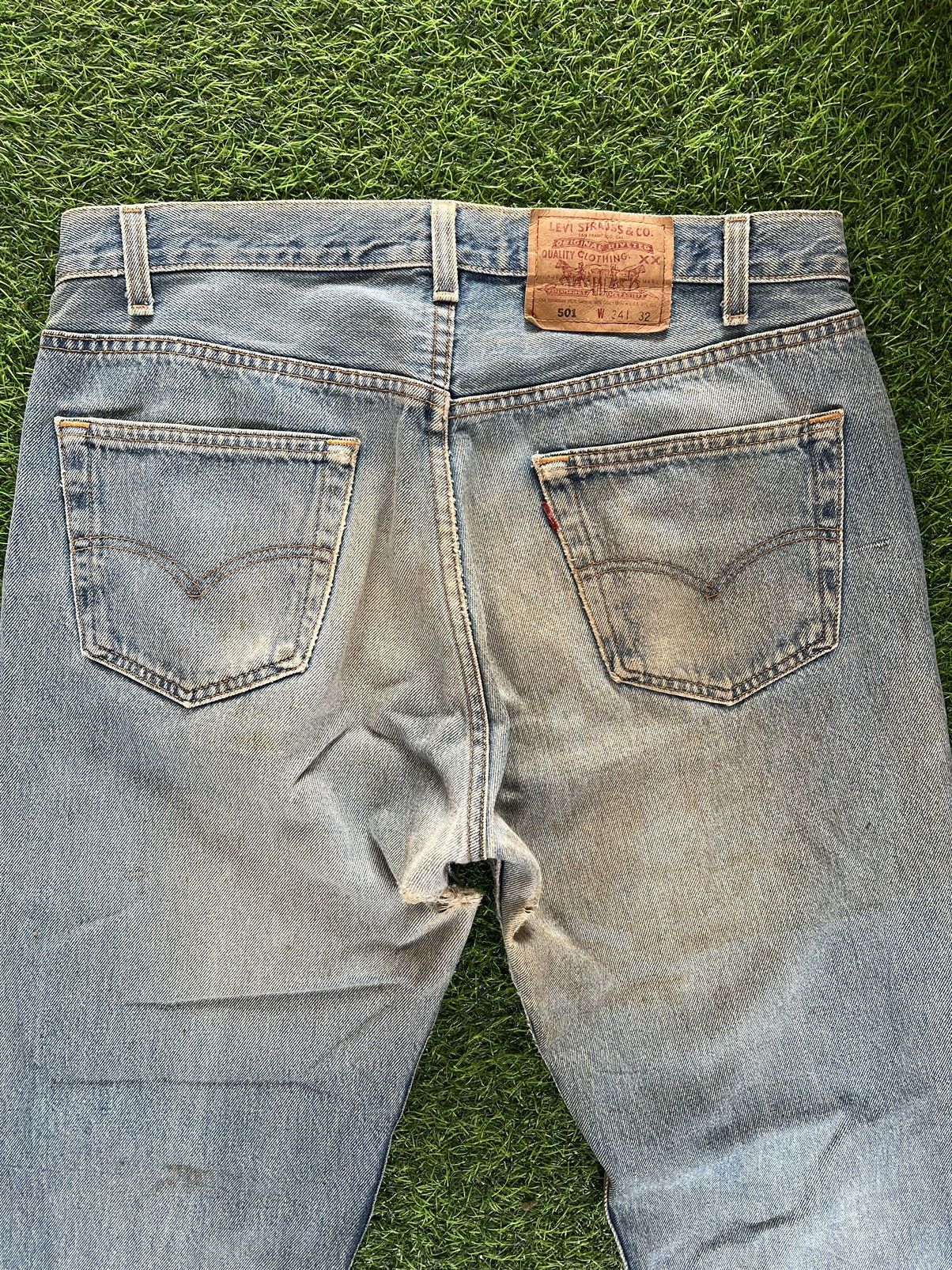 Levi's Vintage 90’s Levi’s Distressed Size US 34 / EU 50 - 5 Thumbnail