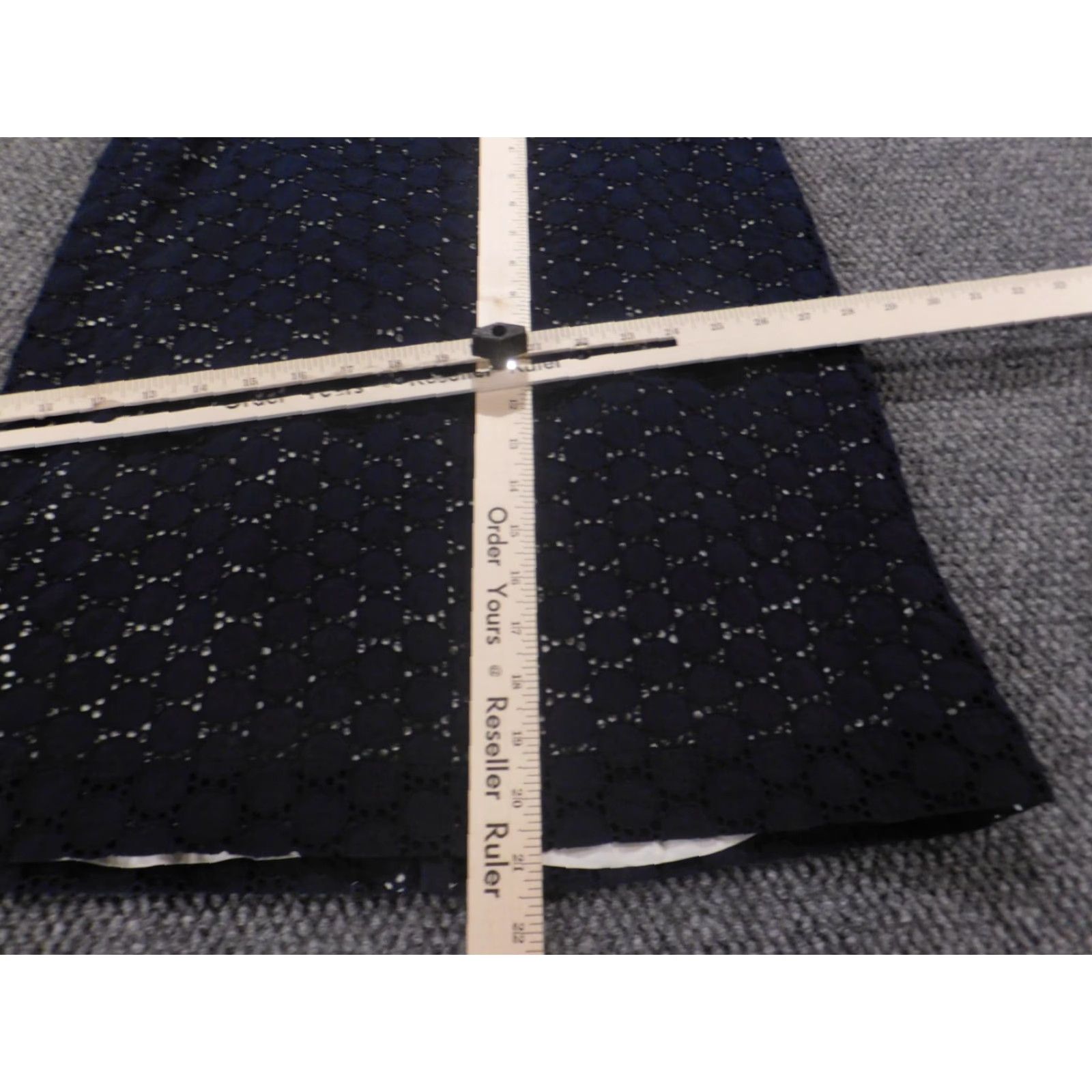 Loft LOFT Skirt A-Line Short Polka Dot Lined Zip Women 6 Blue Red Cotton Knit Pattern Polka Dot Casual Vintage No Size 28" / US 6 / IT 42 - 4 Thumbnail