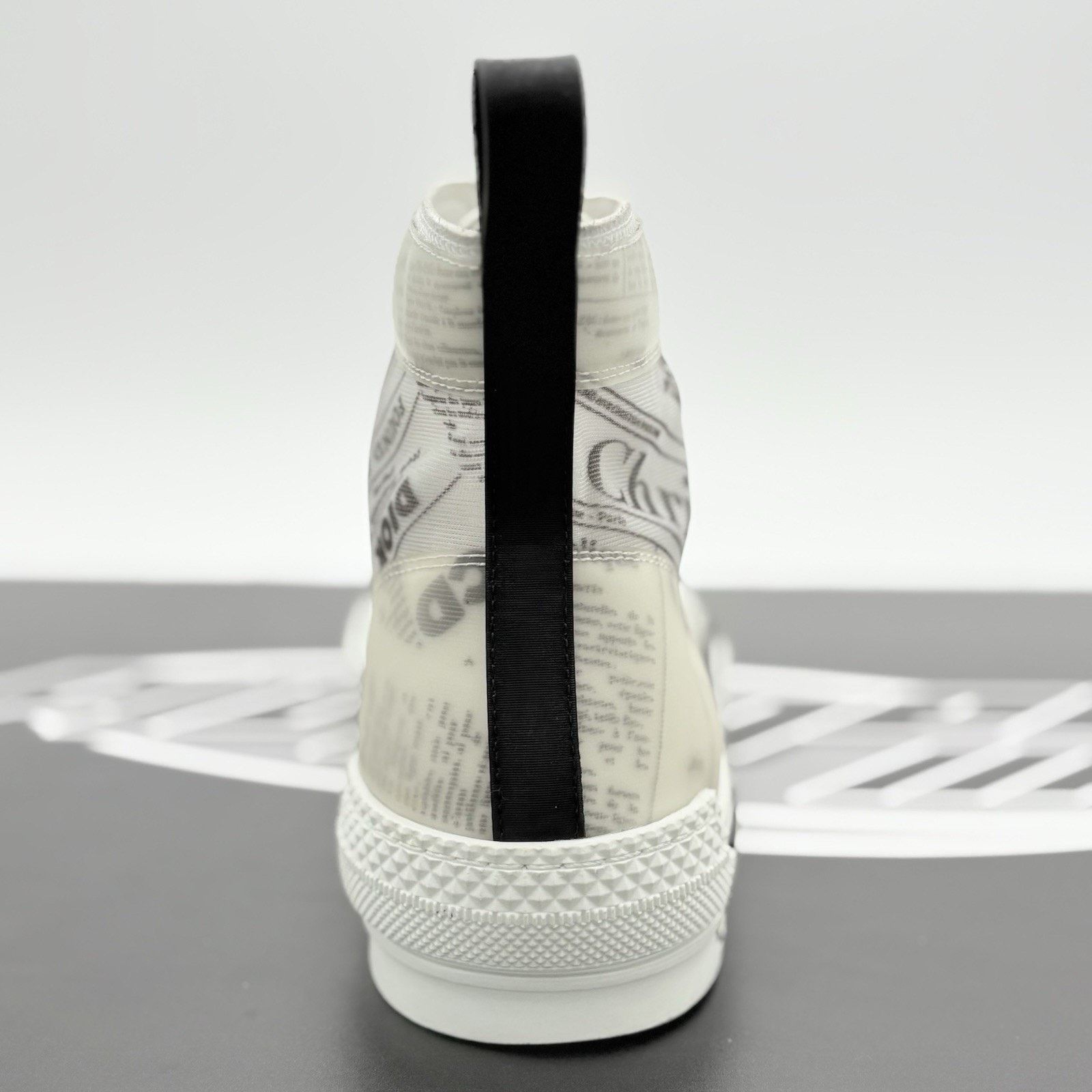 Dior Dior B23 High ' Newsprint ' | SUPER CLEAN! Size US 12 / EU 45 - 3 Thumbnail