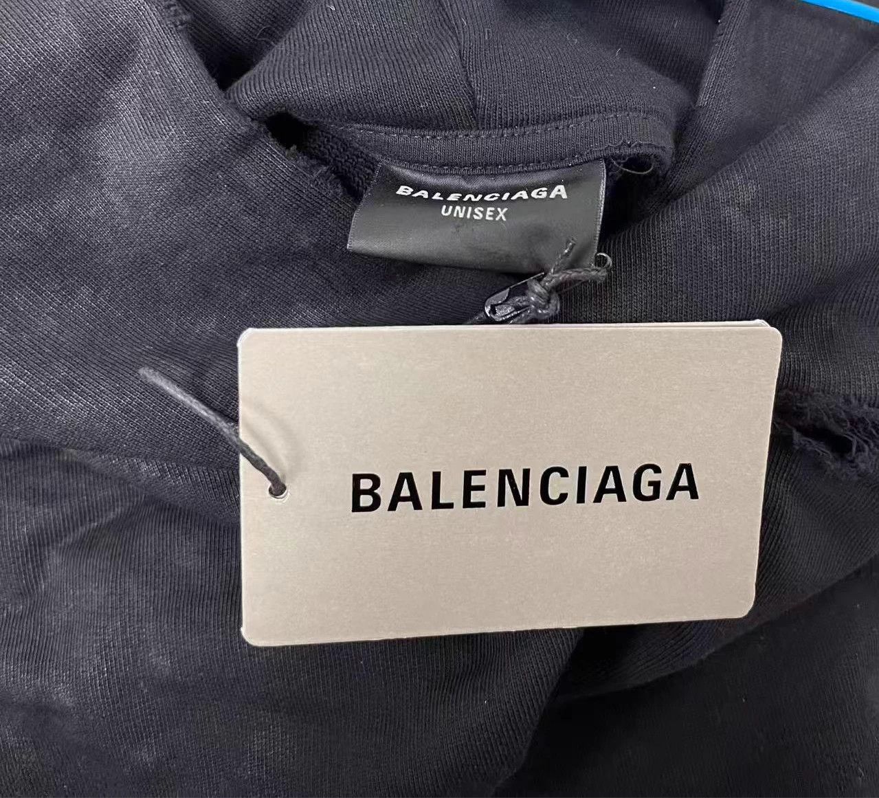 Balenciaga Balenciaga colorblocked logo hoodie men's size 2 Size US M / EU 48-50 / 2 - 4 Thumbnail