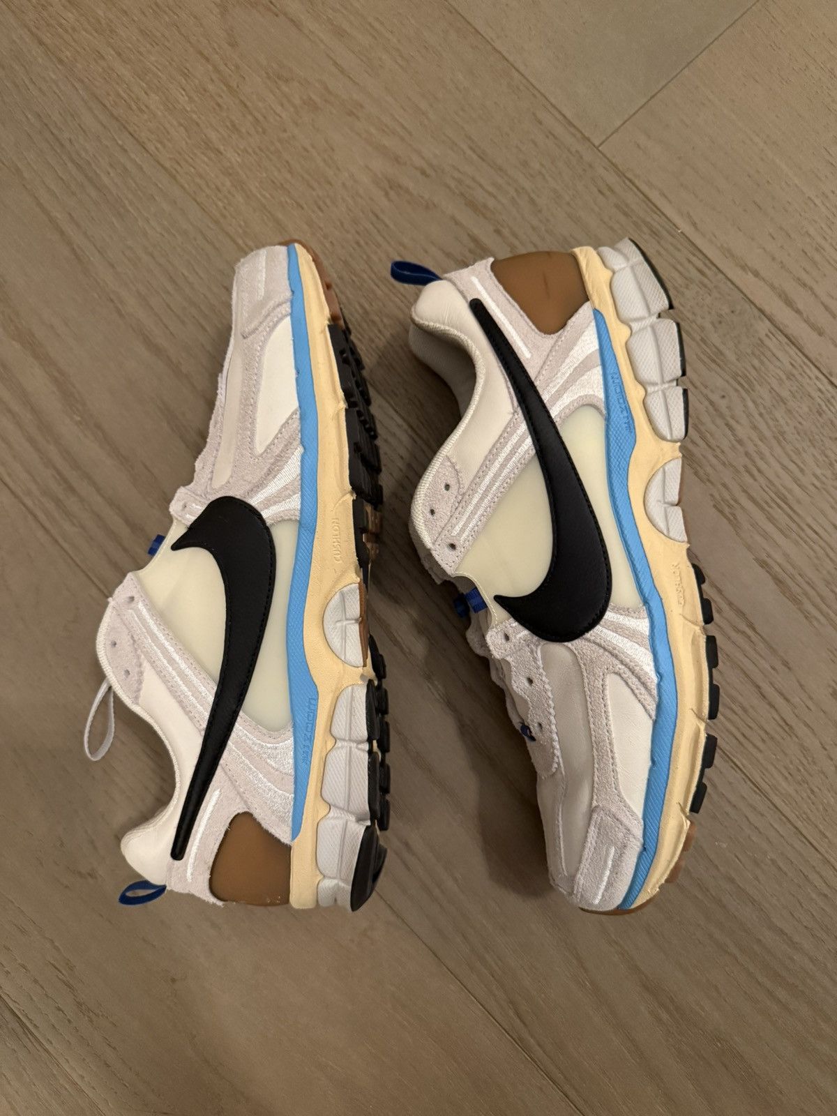 Nike Nike Zoom Vomero 5 White/Blue Black Swoosh – Men’s Size US 14 / EU 47 - 3 Thumbnail