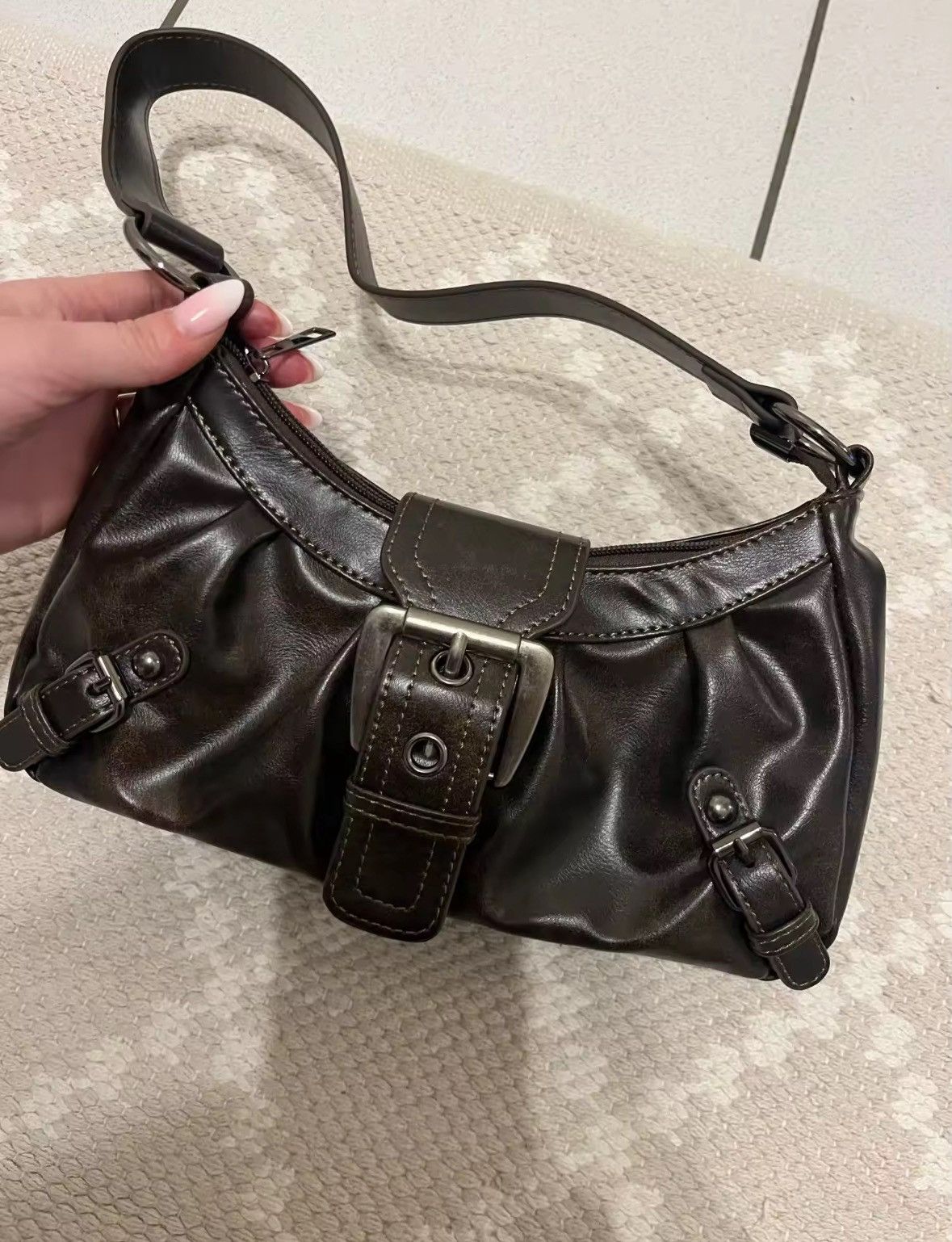 Japanese Brand spring hot selling Maillard style retro style small bag Size ONE SIZE - 6 Thumbnail