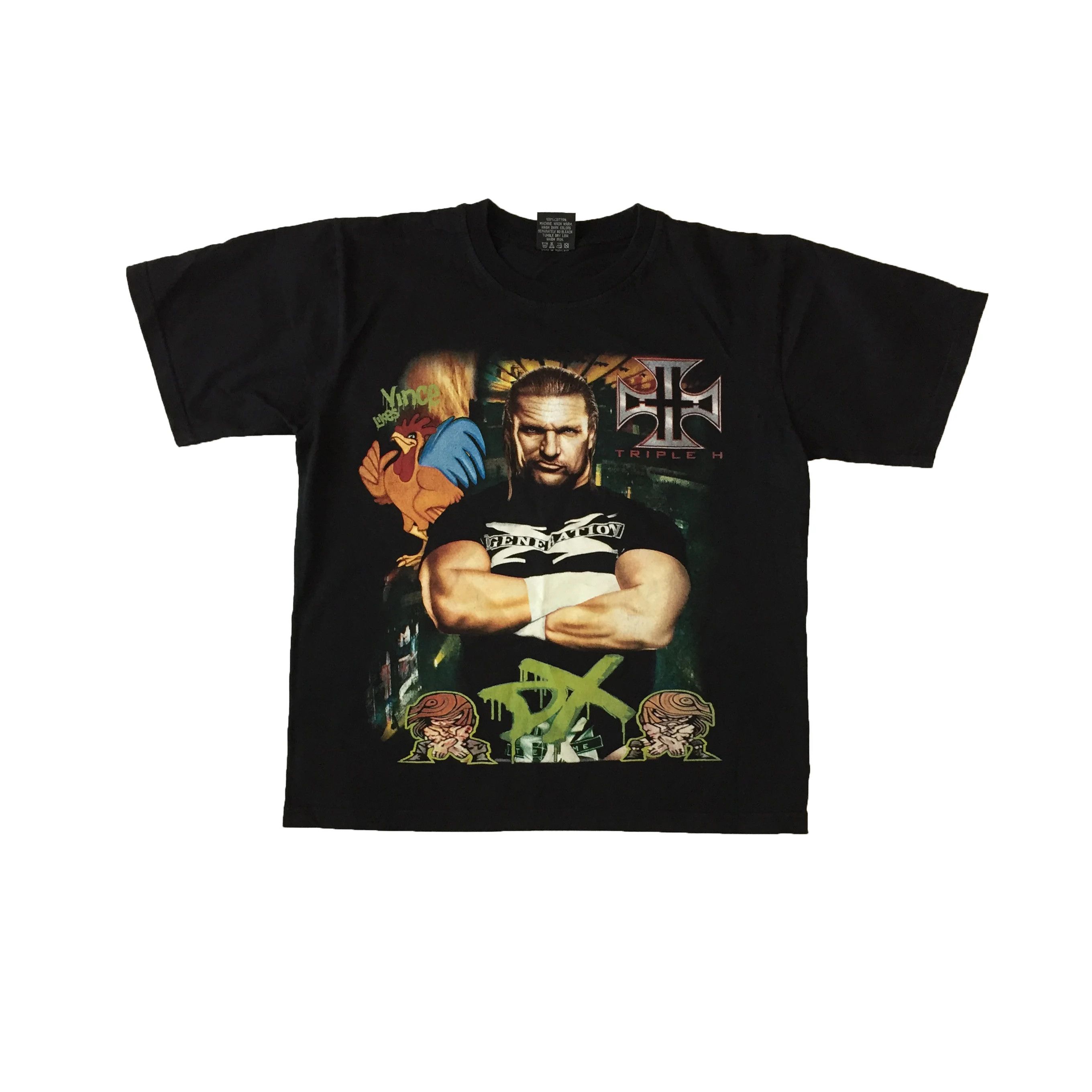WWE Vintage Triple H T-shirt D-Generation X WWE nWo Black Tee M Size US M / EU 48-50 / 2 - 1 Thumbnail