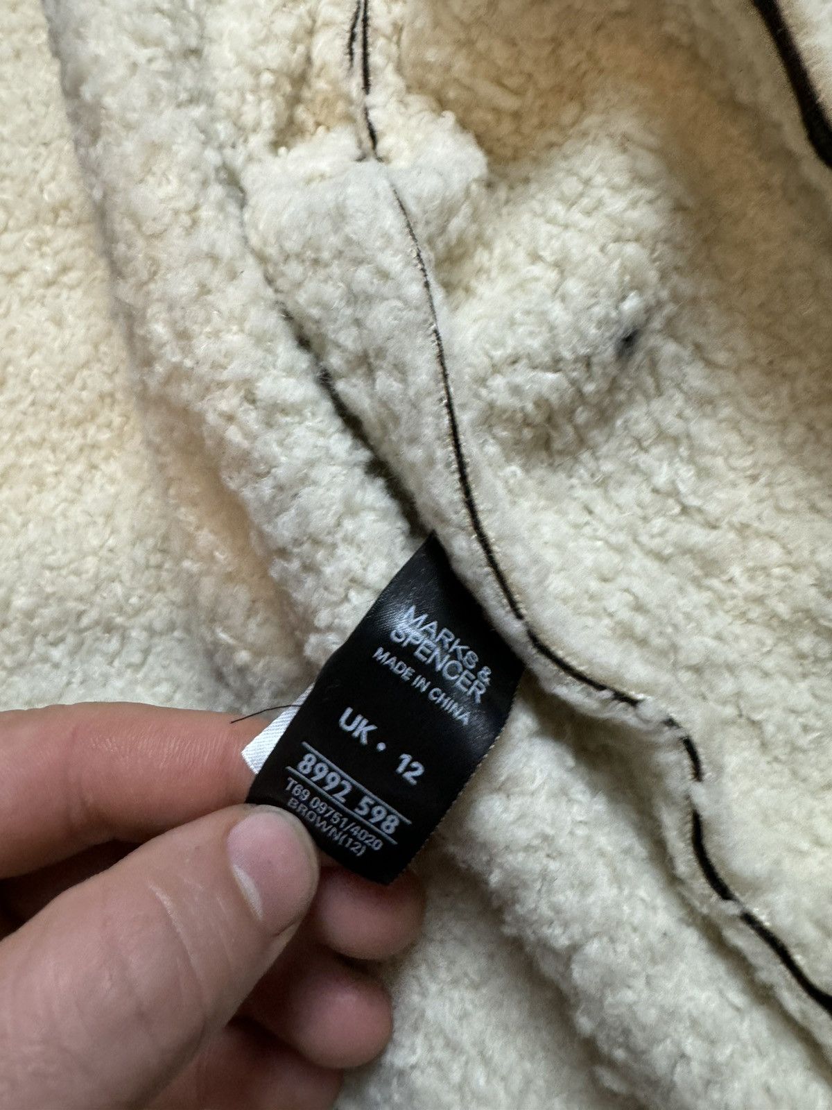 Designer × Japanese Brand Y2K Leather LGB Style Fuzzy Long Collar Biker Bomber Jacket Size US S / EU 44-46 / 1 - 7 Thumbnail