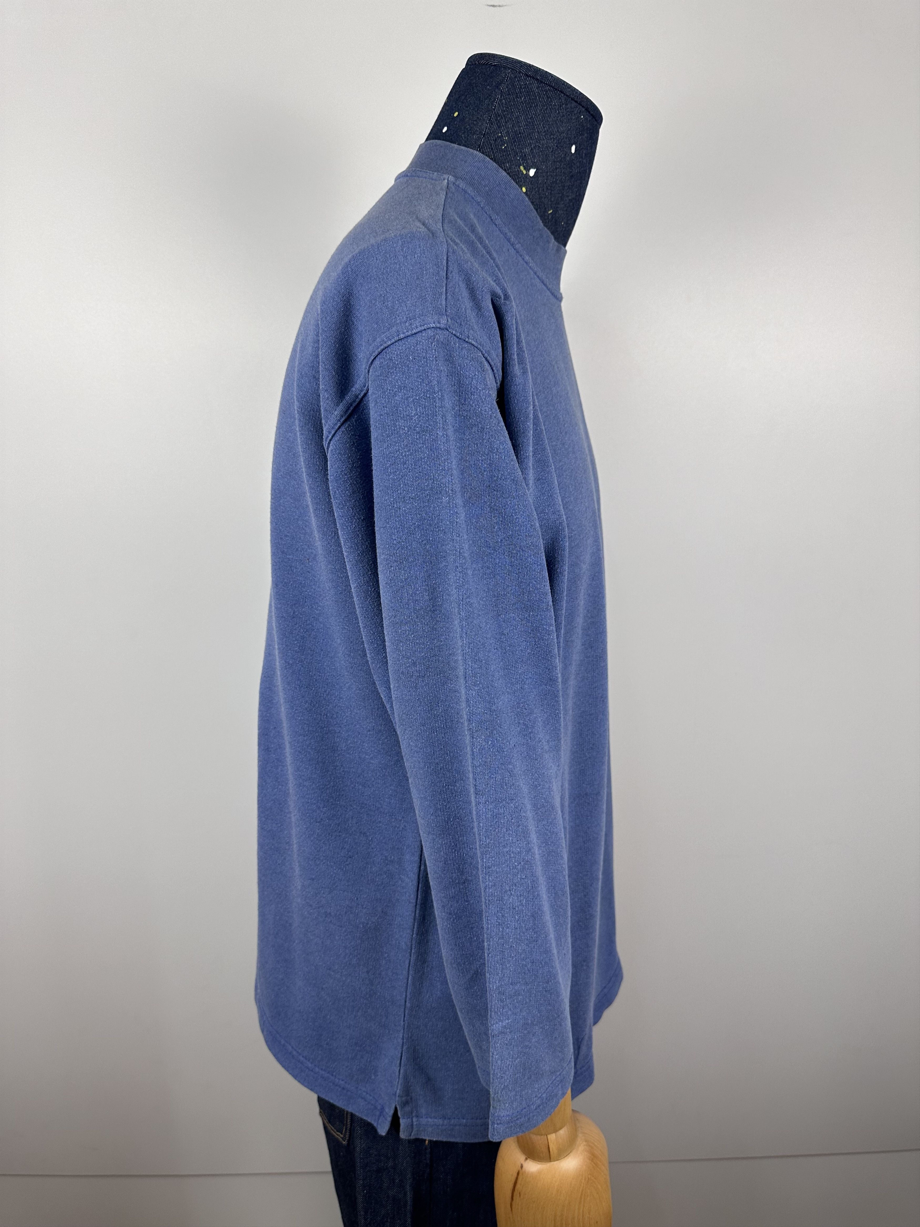 Adidas × Vintage Adidas Originals Sweatshirt Vintage 90s Blue Mens size S Size US S / EU 44-46 / 1 - 9 Thumbnail