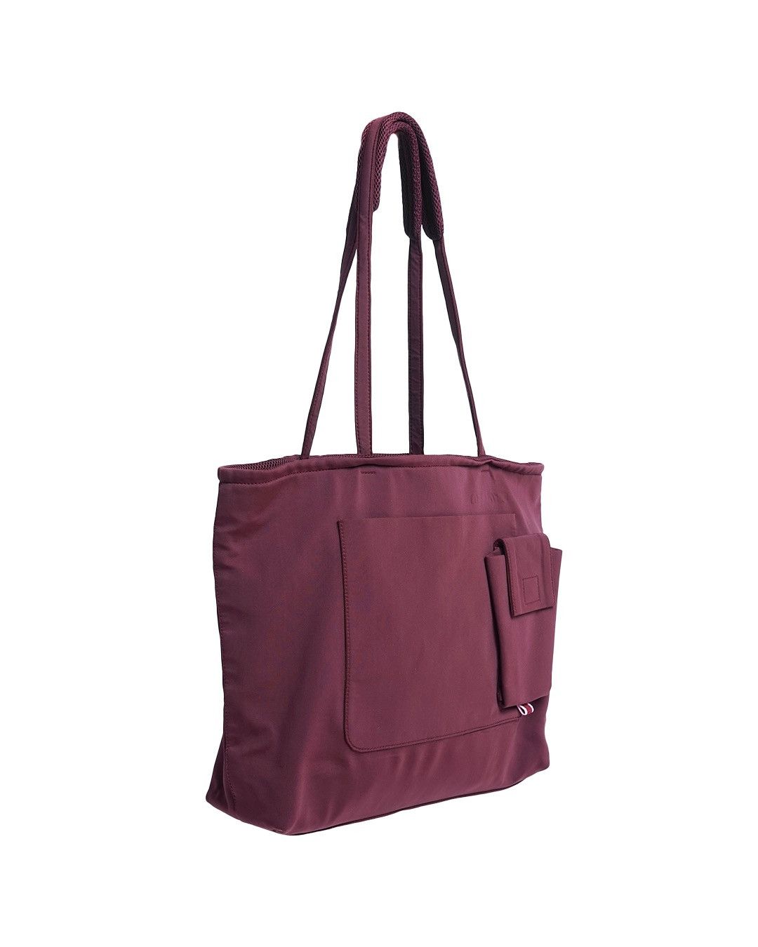 Miu Miu Miu Miu S/S1999 Burgundy Neoprene Tote Bag Size ONE SIZE - 4 Thumbnail