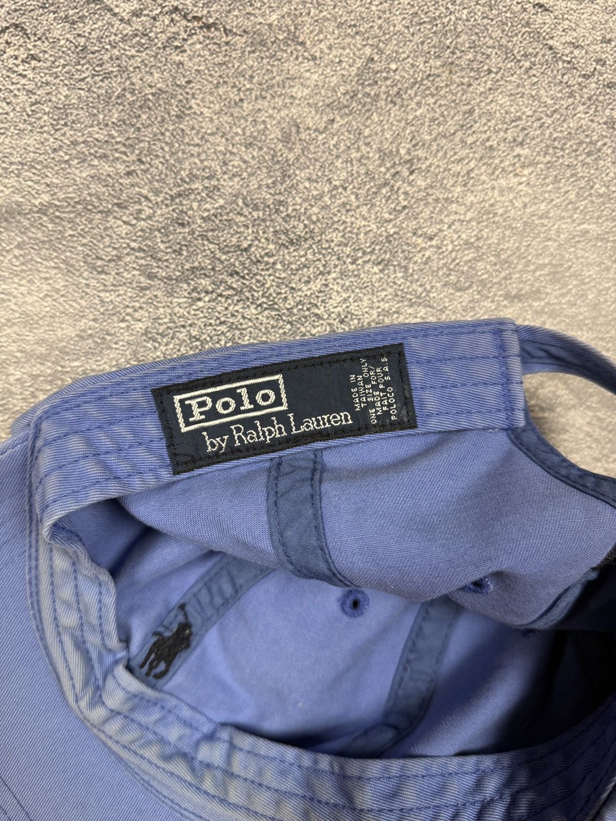 Polo Ralph Lauren × Ralph Lauren × Vintage Vintage Distressed Polo Ralph Lauren Cap Logo Size ONE SIZE - 9 Thumbnail