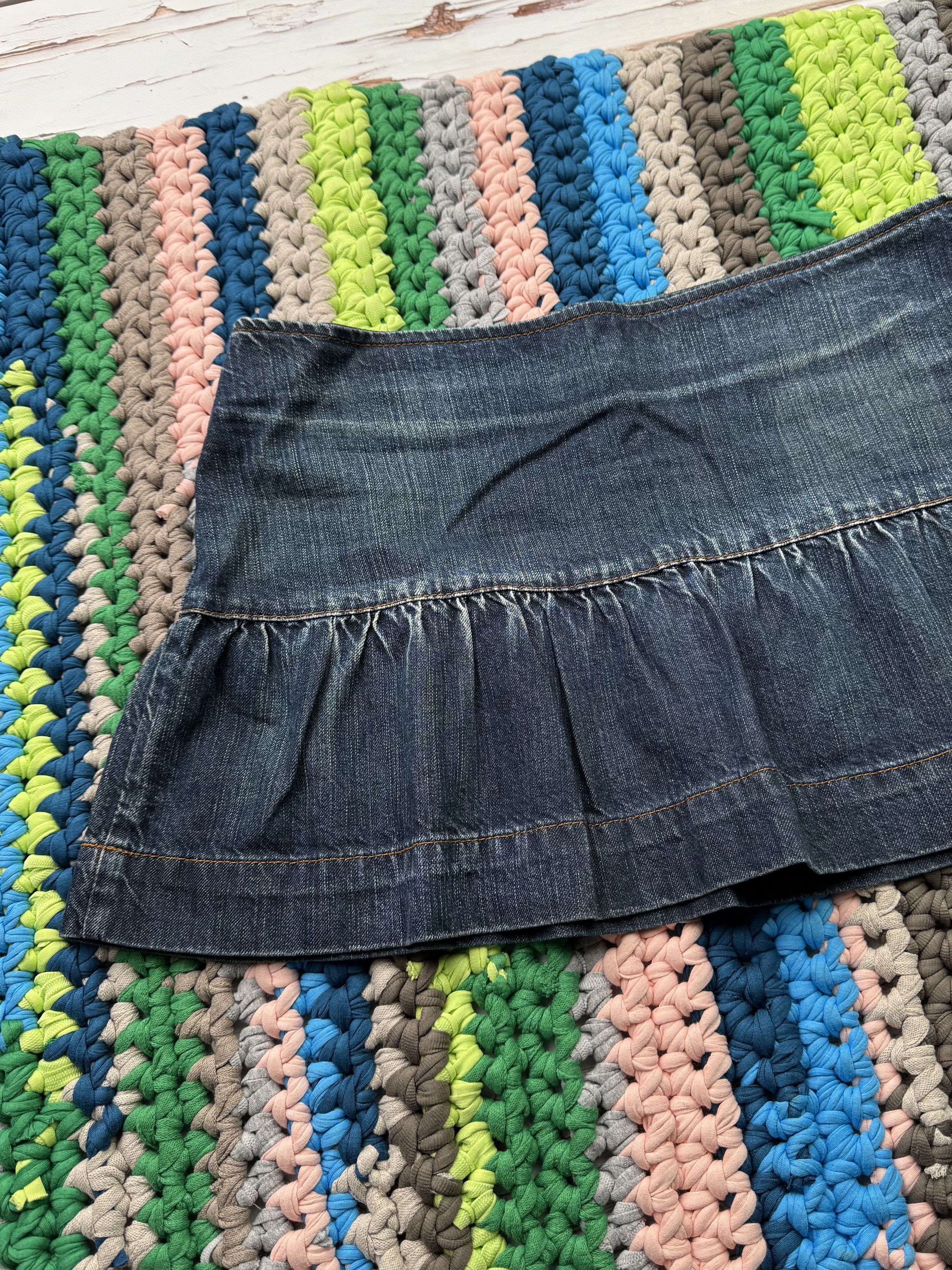 Miss Sixty Killah Vintage Flare Mini Skirt (V149)(ET1) Size 28" / US 6 / IT 42 - 2 Thumbnail