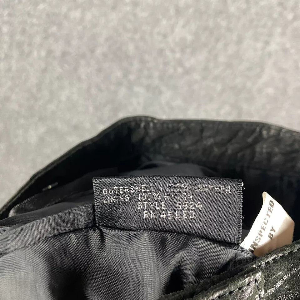Other Pelle Cuir Leather Skirt Women's Size 8 100% Leather Nylon Size 30" / US 8 / IT 44 - 7 Thumbnail