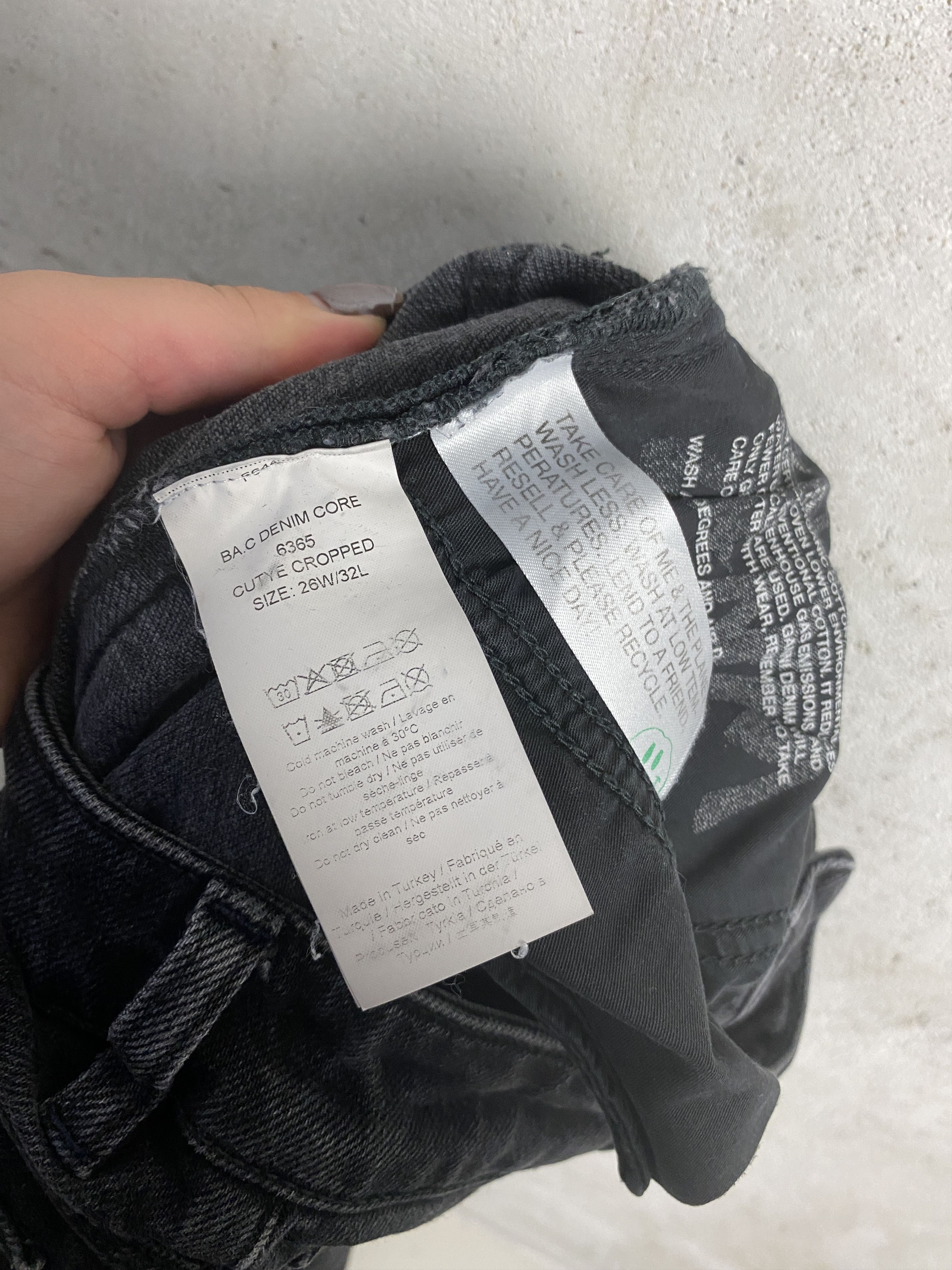 Ganni Ganni Denim Core Cutye Cropped denim jeans pants Size 26" / US 2 / IT 38 - 8 Thumbnail