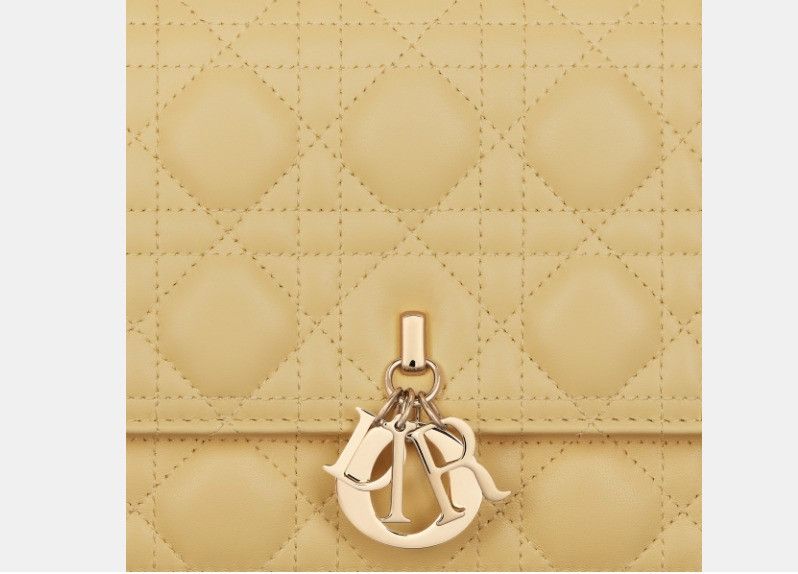 Dior o1w1db11124 Size: OS / Top Handle Bag in Pastel Yellow Size ONE SIZE - 6 Thumbnail