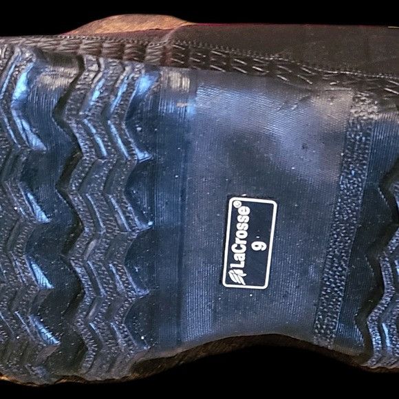 Other LaCrosse Men's Black Rubber Rain or Snow Over the Boot or Sh Size US 9 / EU 42 - 12 Thumbnail