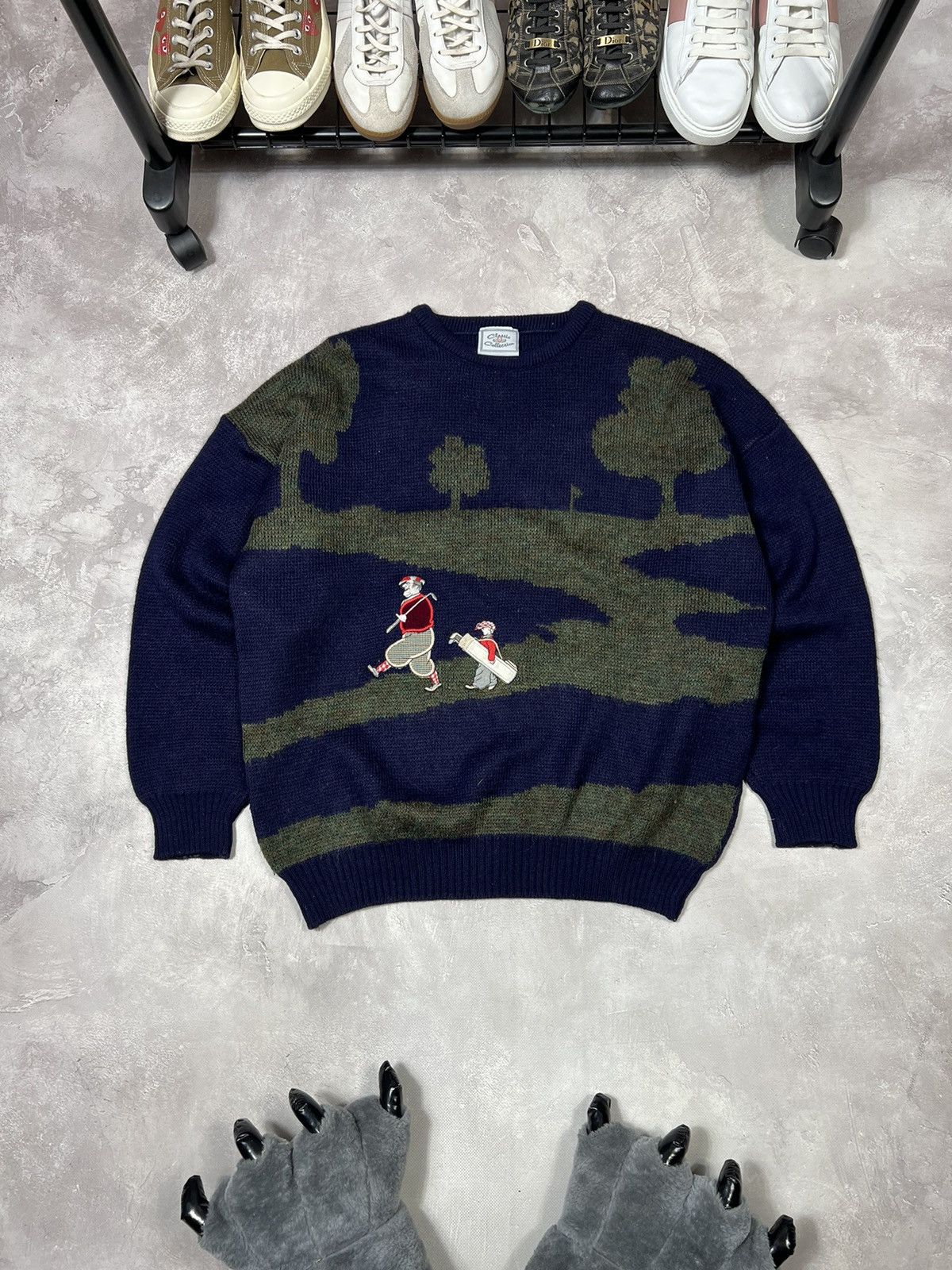 Vintage Vintage Polo Ralph Lauren Style Y2k Sweater Size US XL / EU 56 / 4 - 1 Thumbnail