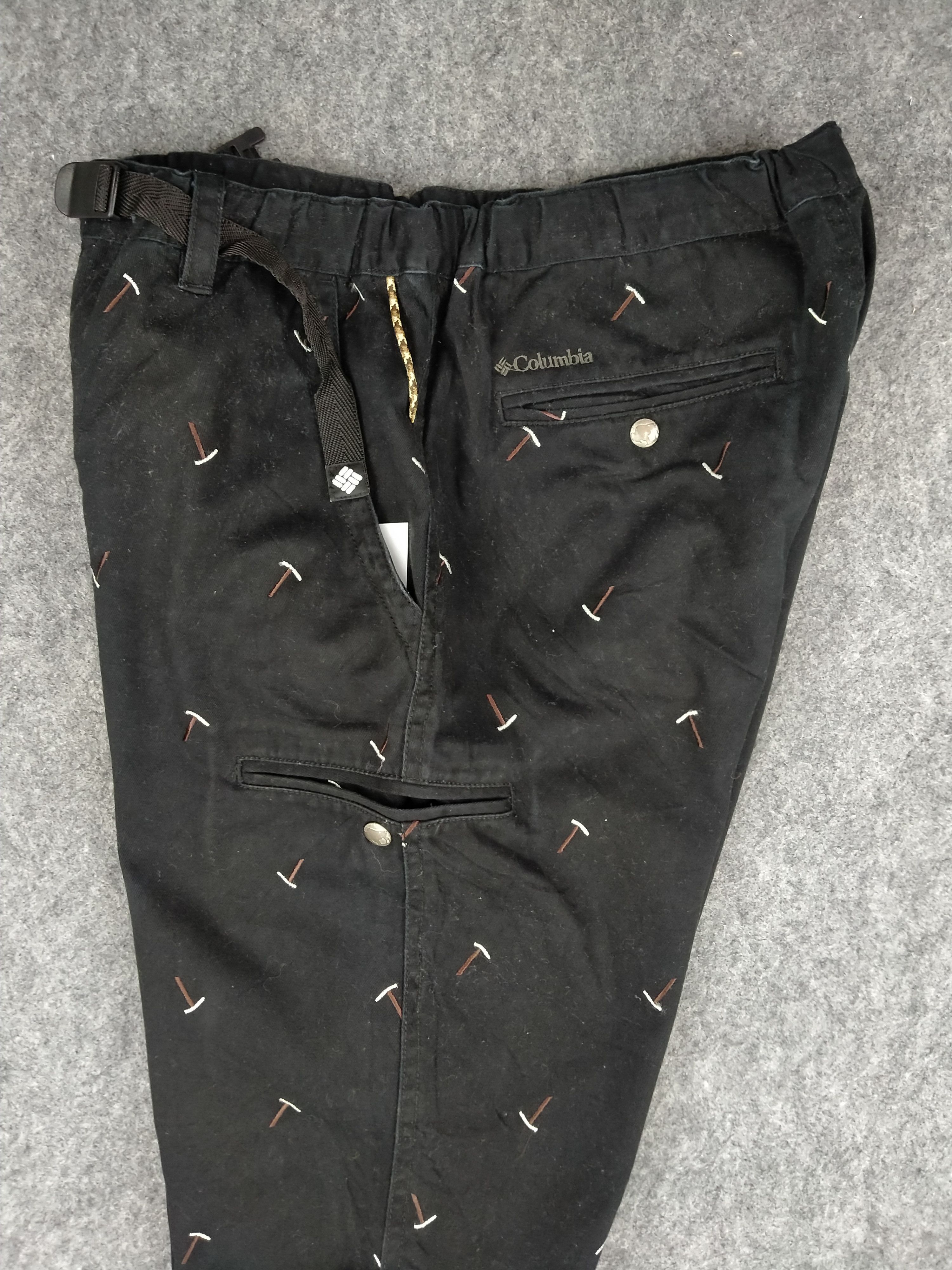 Japanese Brand Columbia Embroidery Cargo Multi Pocket Pants 31 x 33 -CP129 Size US 31 - 4 Thumbnail