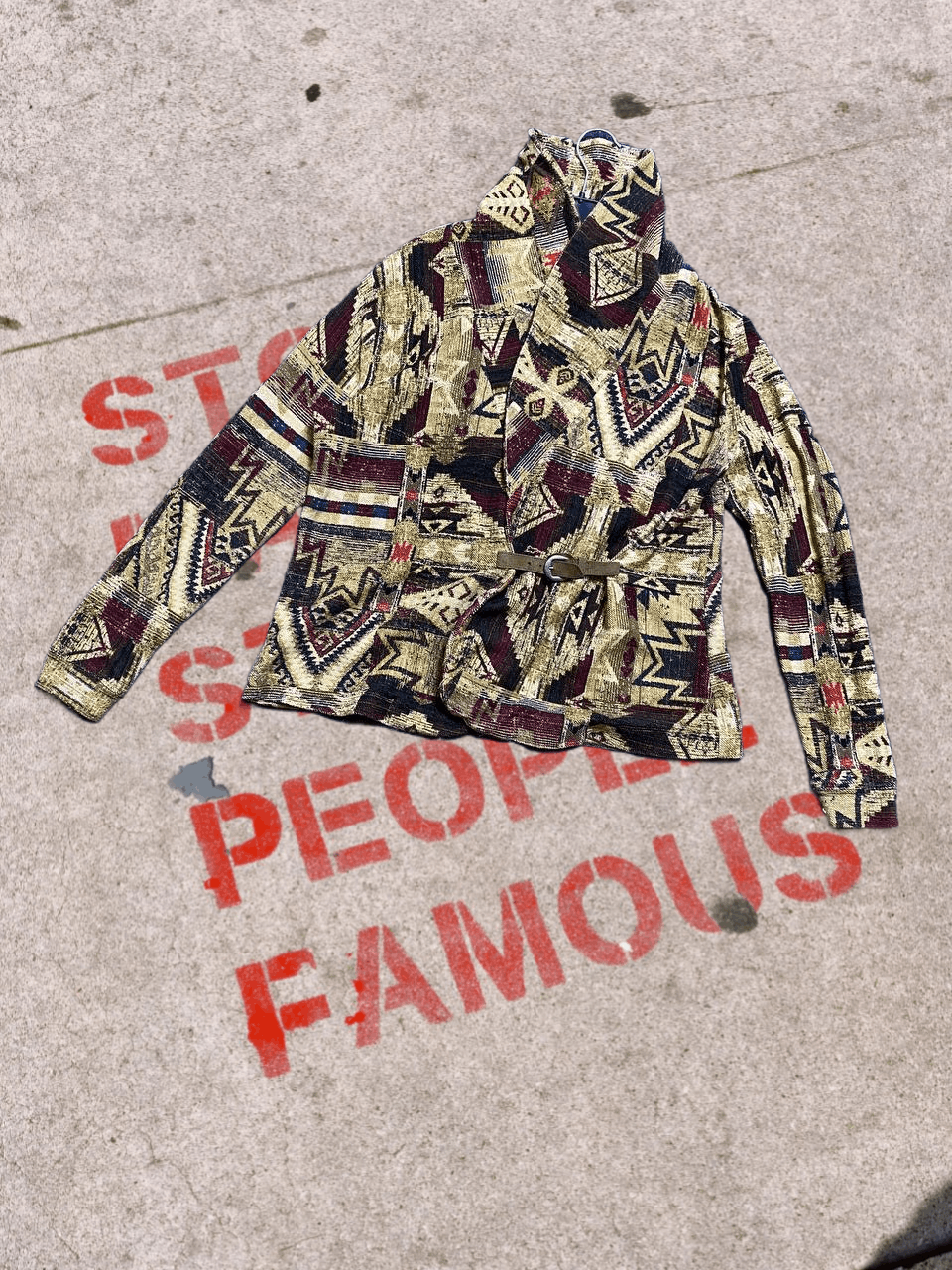 Polo Ralph Lauren Vintage Ralph Lauren print cotton sunfaded CARDIGAN Size L / US 10 / IT 46 - 1 Thumbnail
