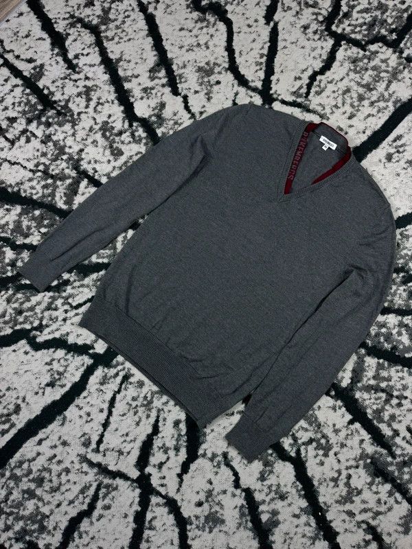 Dirk Bikkembergs Dirk Bikkembergs wool sweater gray logo M Size US M / EU 48-50 / 2 - 2 Thumbnail