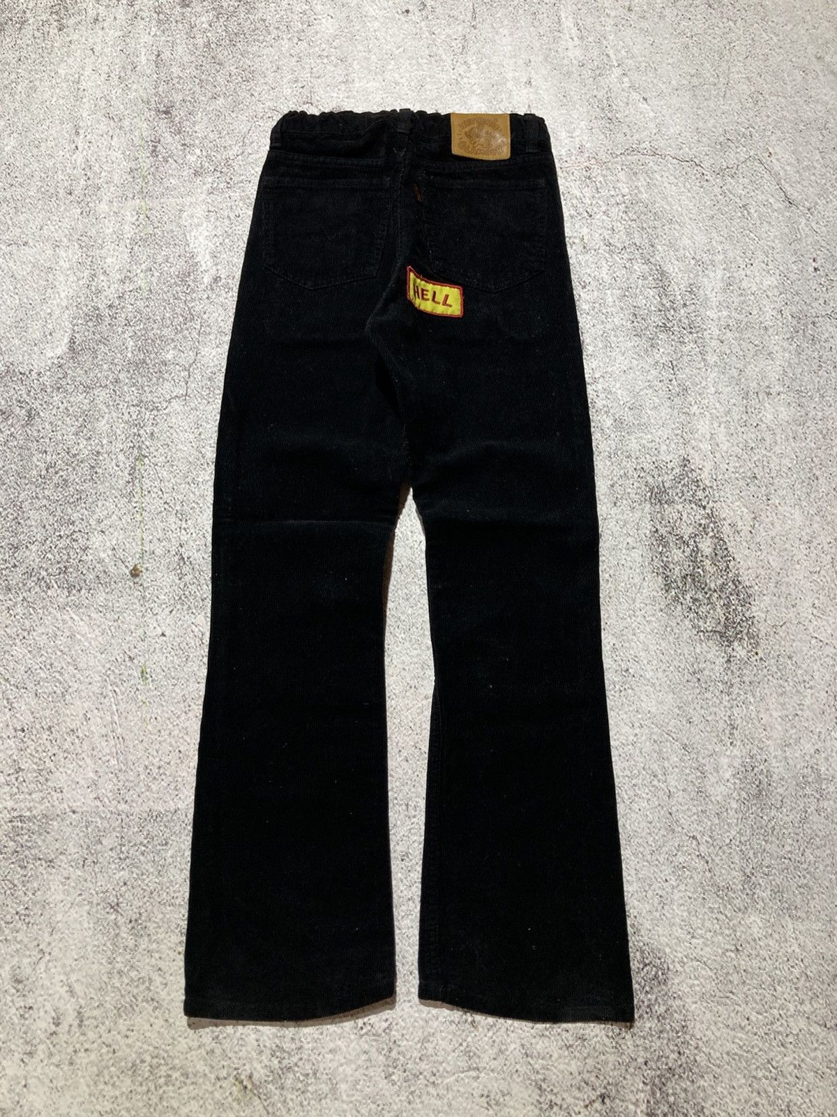 Hysteric Glamour FOR KIDS‼️Vintage Hysteric Glamour Mini Corduroy Pants Black Size US 26 / EU 42 - 9 Thumbnail