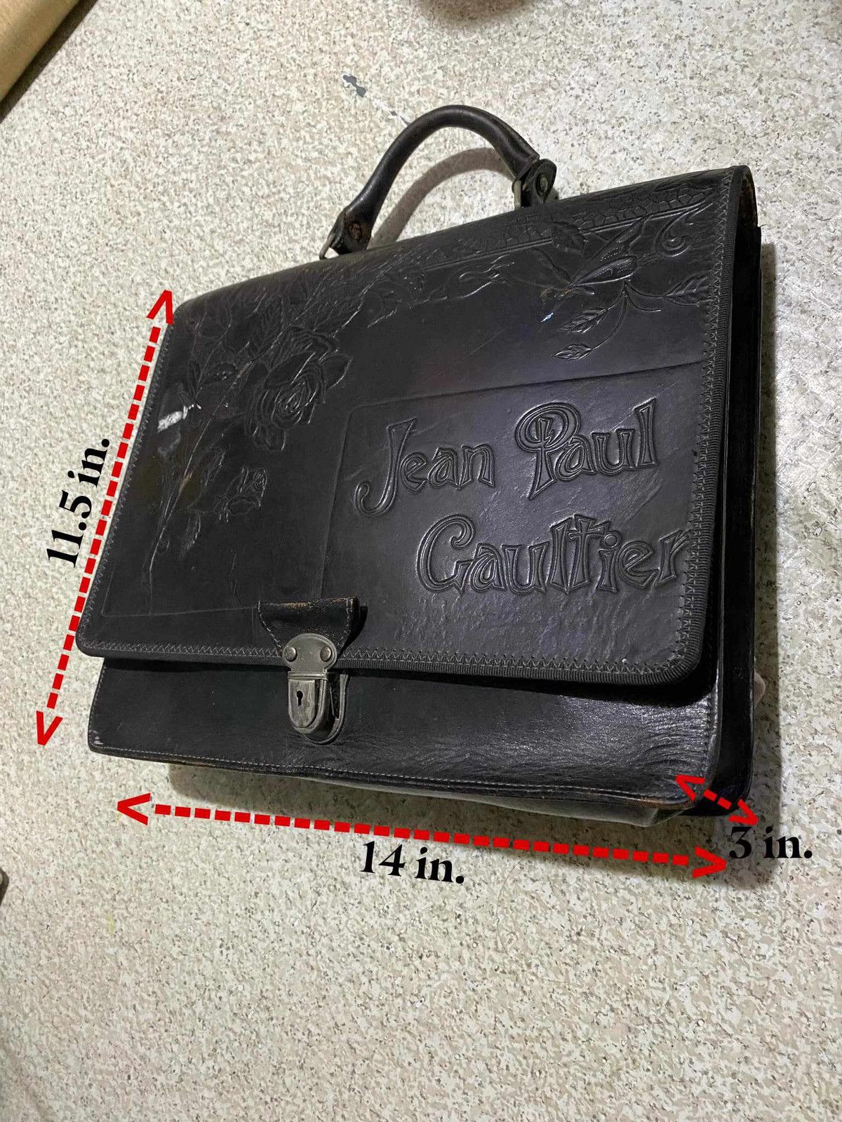 Japanese Brand × Jean Paul Gaultier Vintage Rare Jean Paul Gaultier Messenger Bag Size ONE SIZE - 2 Thumbnail