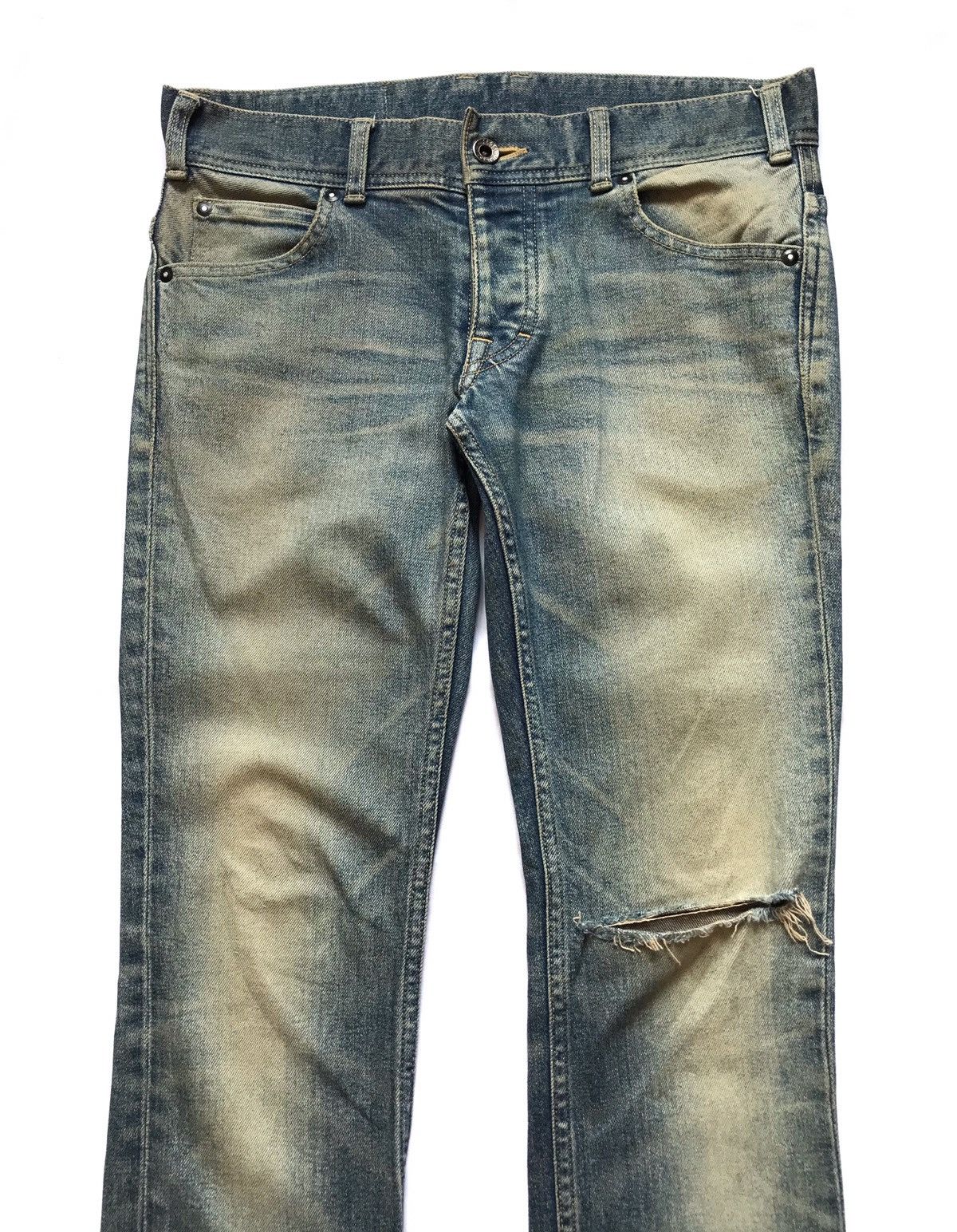 5351 POUR LES HOMMES 5351 POUR LES HOMME SLIM FIT DISTRESSED JEANS Size US 30 / EU 46 - 2 Thumbnail
