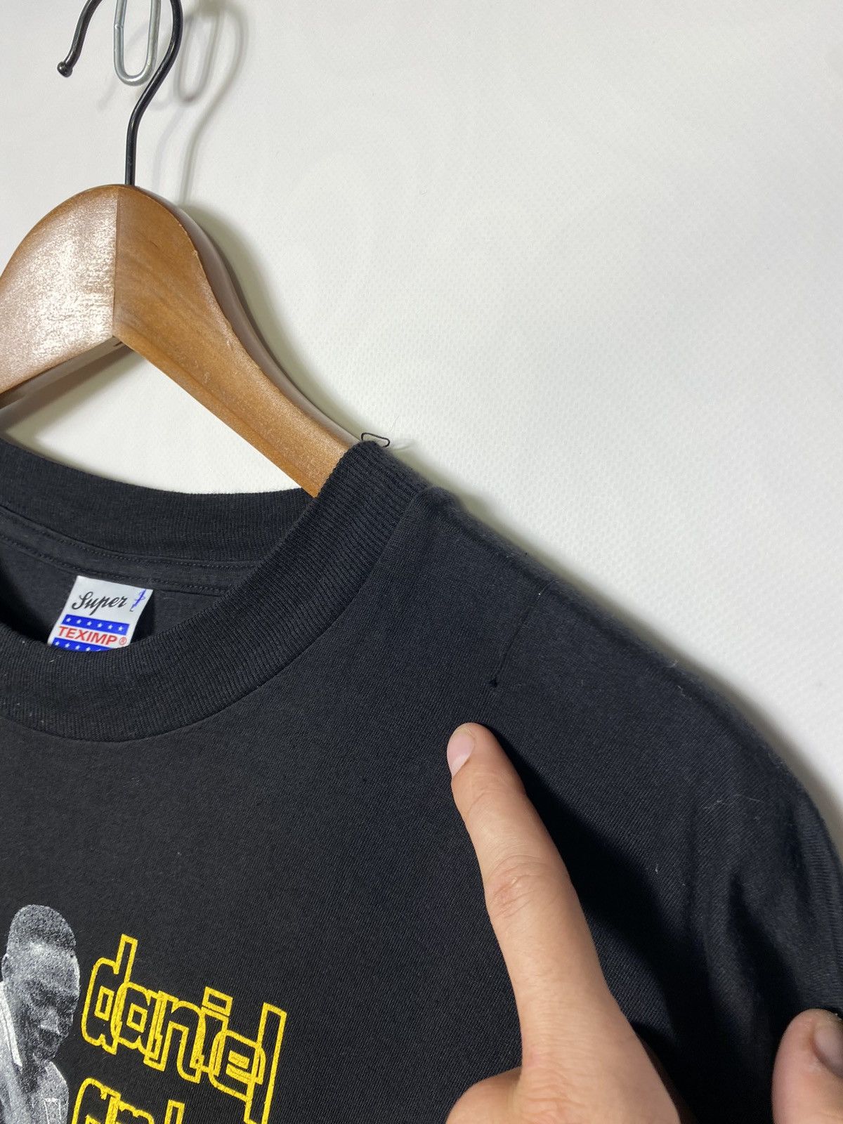 Other Rare 90s Single Stitch #11 Daniel Amocachi Everton T-shirt Size US L / EU 52-54 / 3 - 8 Thumbnail
