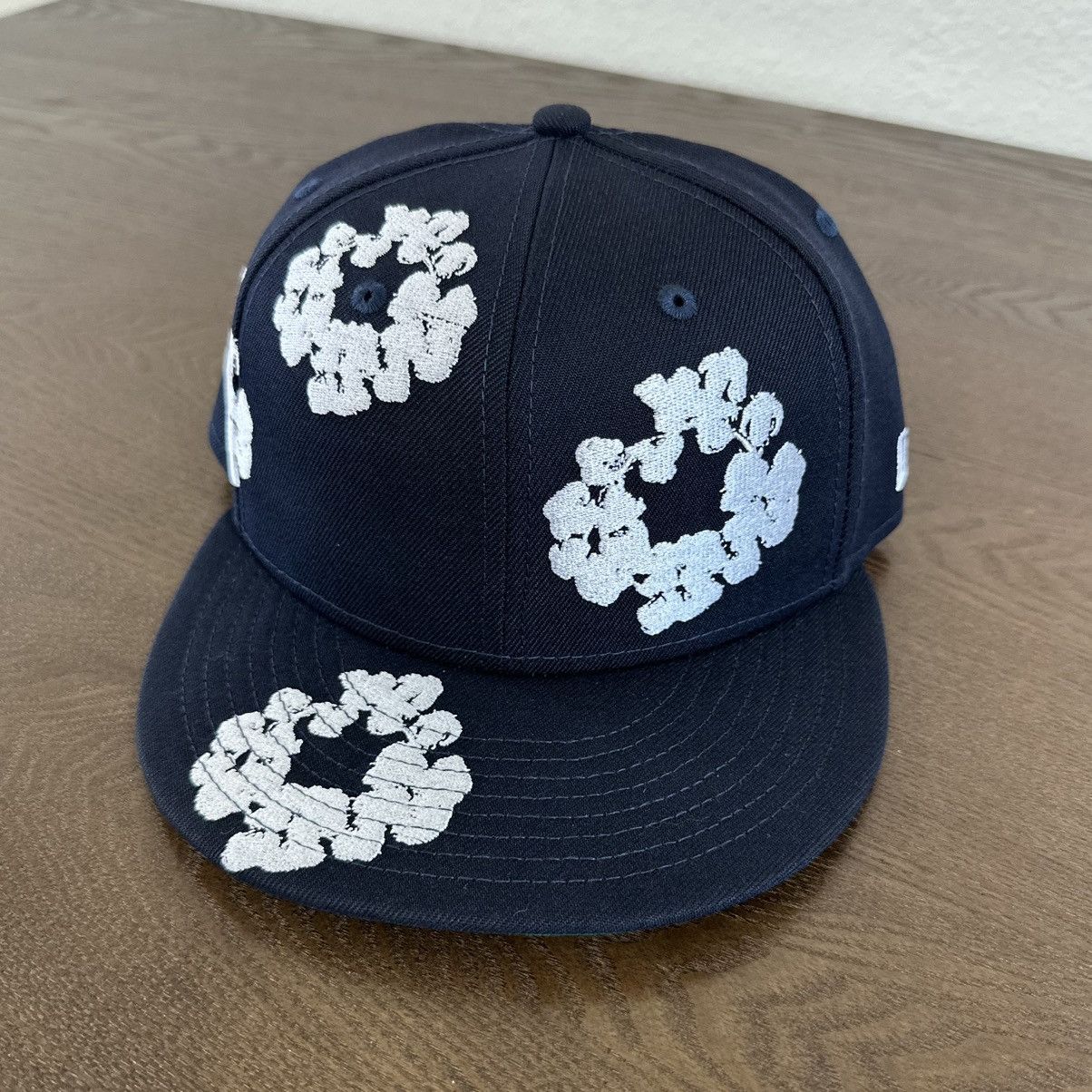 DENIM TEARS Denim tears RHINESTONE COTTON WREATH DURAG | Grailed