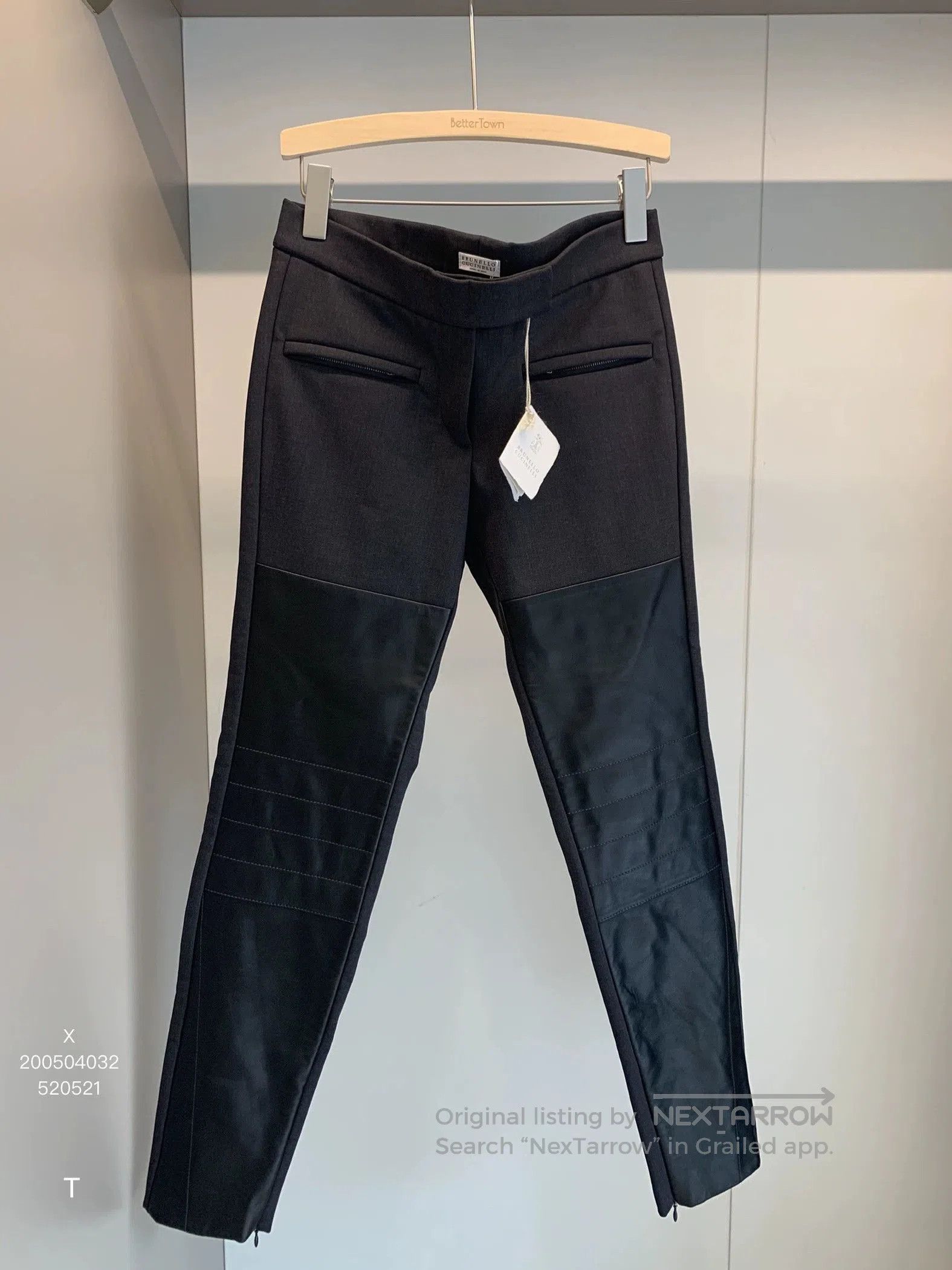 Brunello Cucinelli Brunello Cucinelli Black Pants Size 40. Size US 40 / EU 56 - 1 Thumbnail