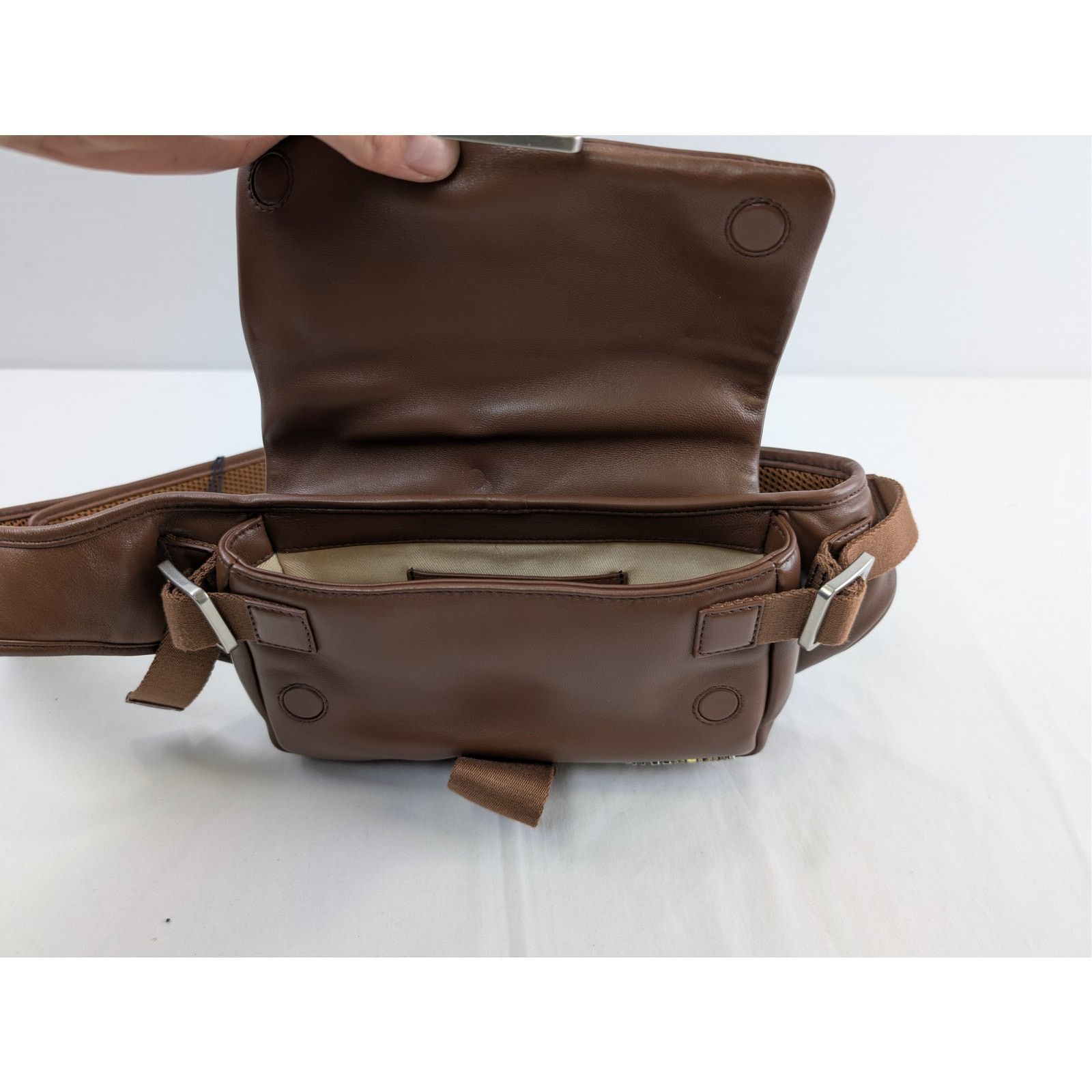 Jacquemus o1rshd1 Size: OS / La Banane Bambimou leather belt bag brown Size ONE SIZE - 15 Thumbnail