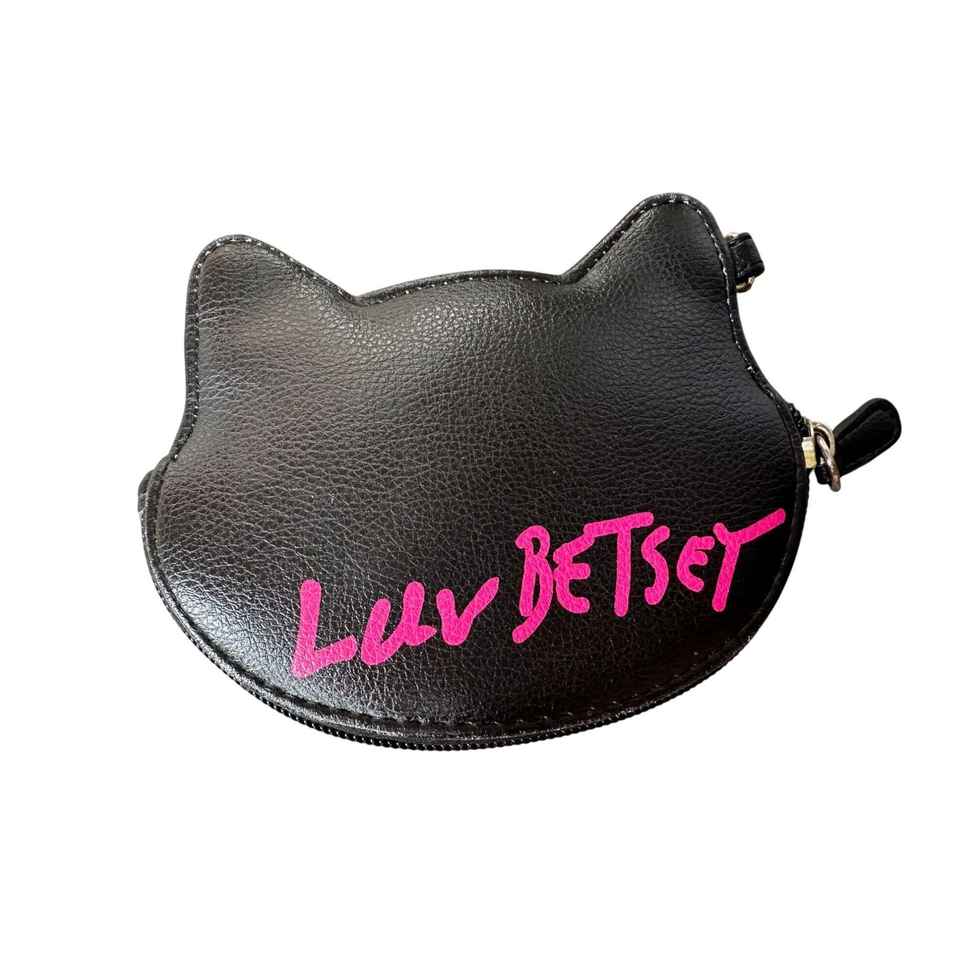 Betsey Johnson LUV BETSEY By Betsey Johnson Black and White Cat Purse/Wrist Size ONE SIZE - 9 Thumbnail