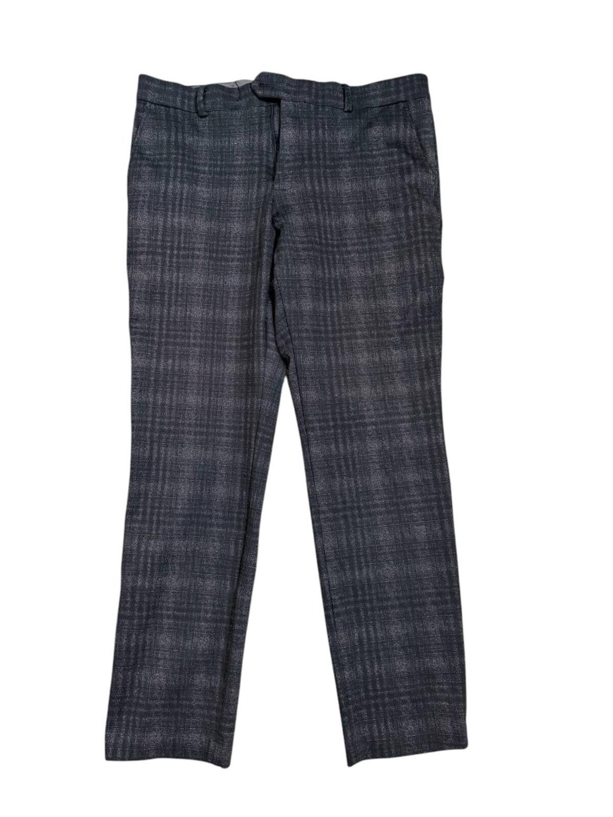 Perry Ellis Perry Ellis Textured Plaid Dress Pants Size 42R - 1 Thumbnail