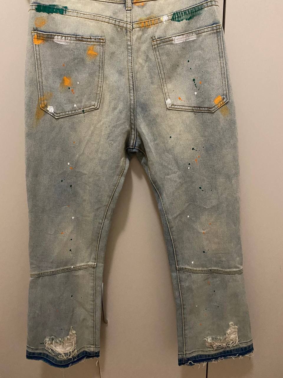Japanese Brand × Vintage Flared Distressed Painter Jeans Size US 30 / EU 46 - 11 Thumbnail