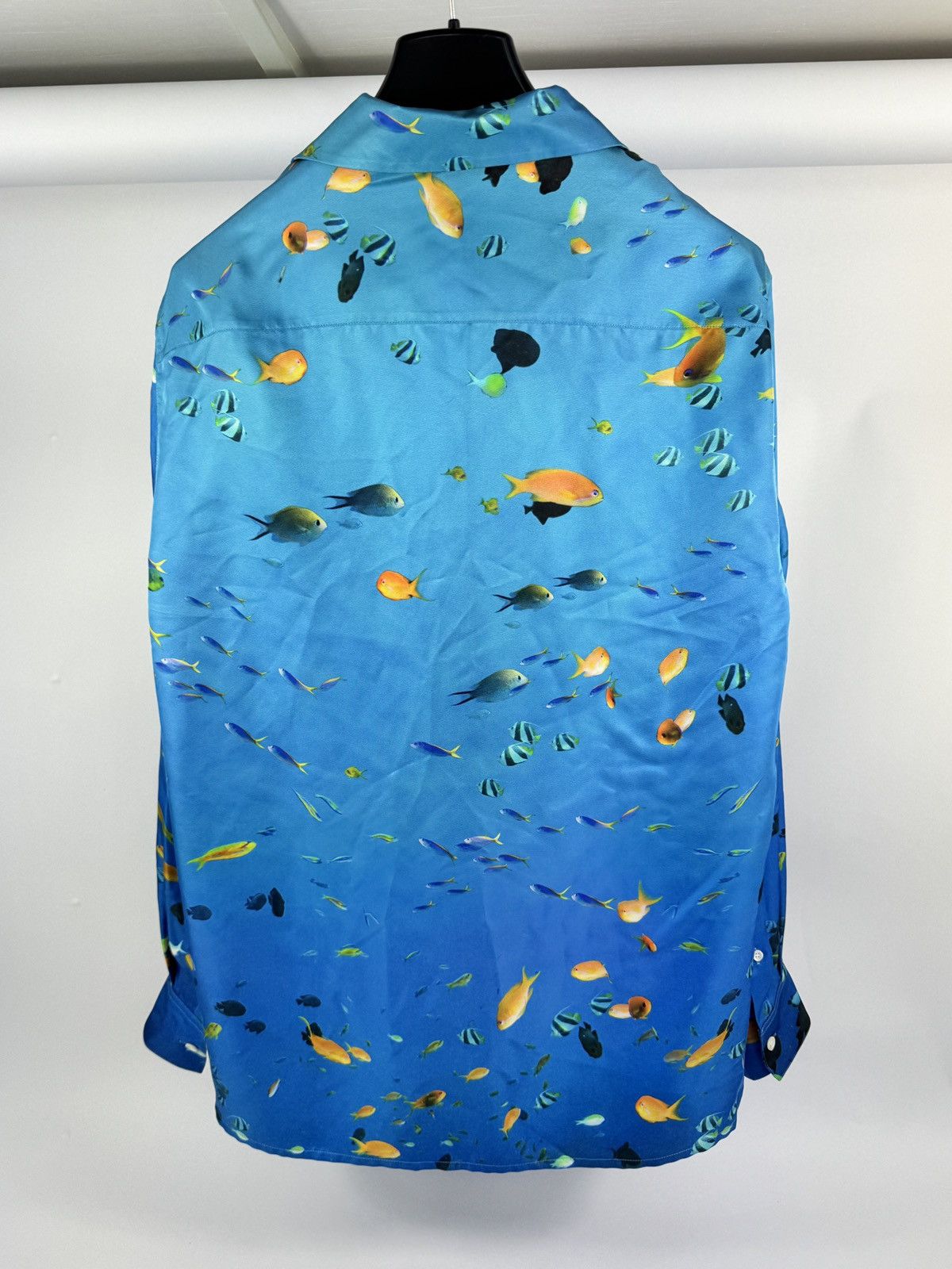 Loewe AQUIRIUM PRINT SILK SHIRT Size US L / EU 52-54 / 3 - 3 Thumbnail