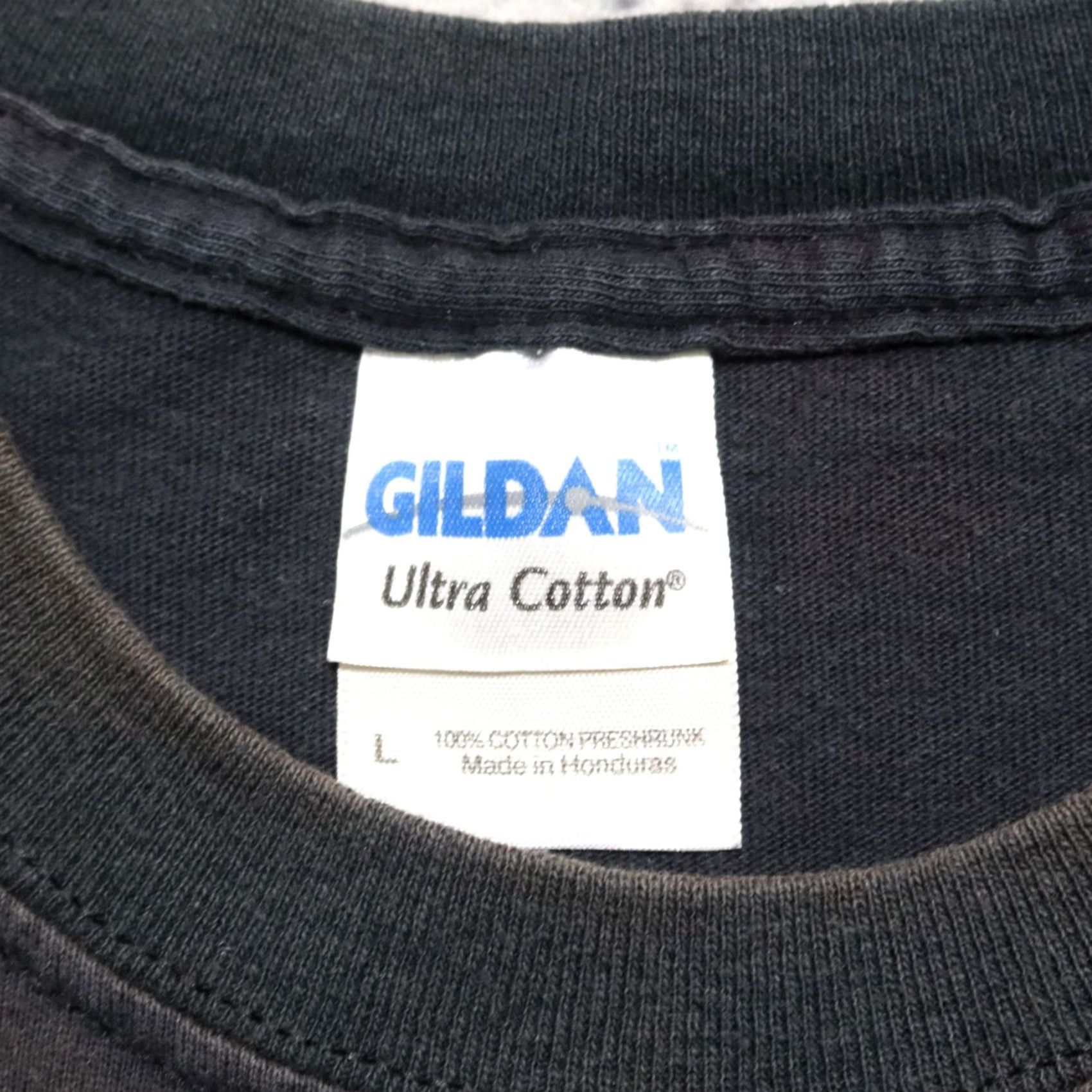 Gildan VINTAGE Kushie Kush Nutrients Shirt Band Tour Tee L Faded Black Mens M Size US L / EU 52-54 / 3 - 7 Thumbnail
