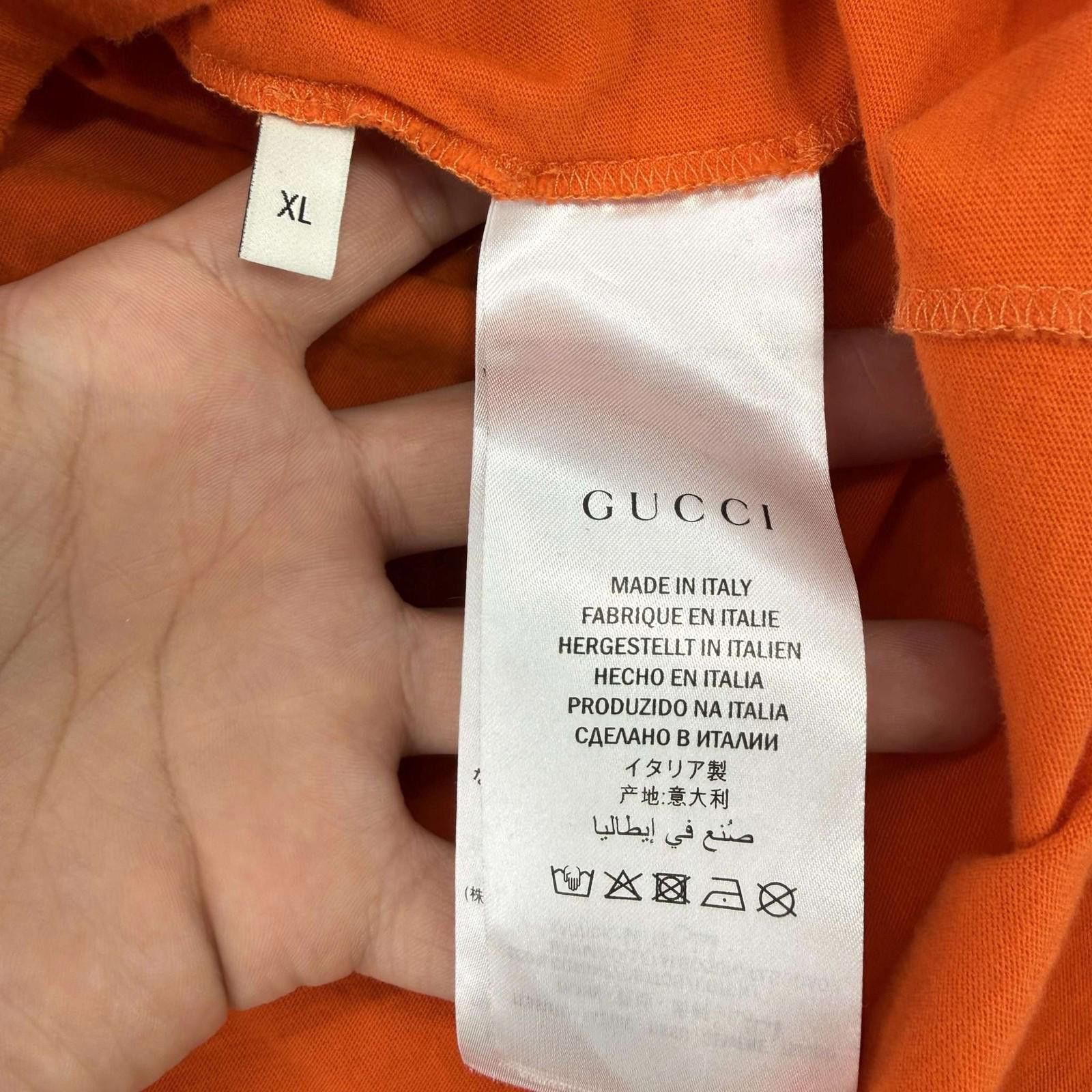 Gucci Gucci Square Vintage Box Logo Tee XL Used Size US XL / EU 56 / 4 - 3 Thumbnail