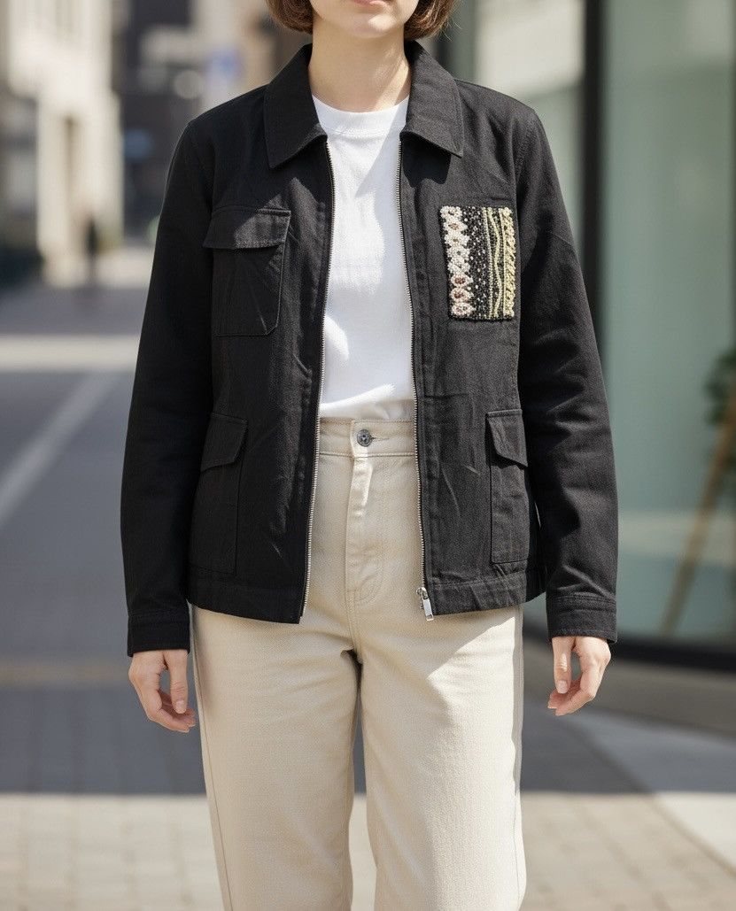 Comme des Garcons Tricot cdg AD2004 sheer work jacket Size US M / EU 48-50 / 2 - 2 Thumbnail
