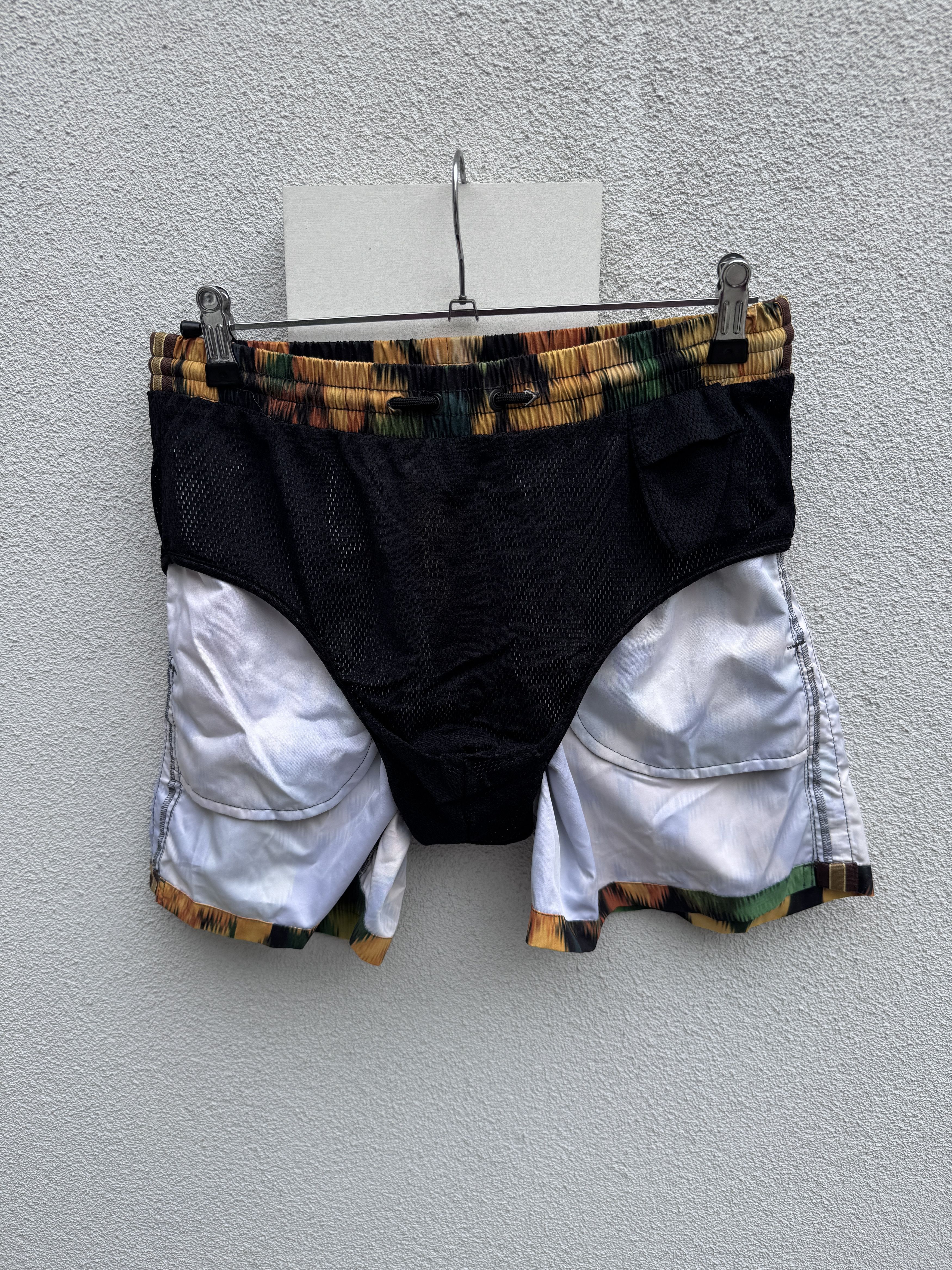 Dries Van Noten Dries van Noten Multicolor Flower Print Nylon Swimshorts M Size US 32 / EU 48 - 7 Thumbnail