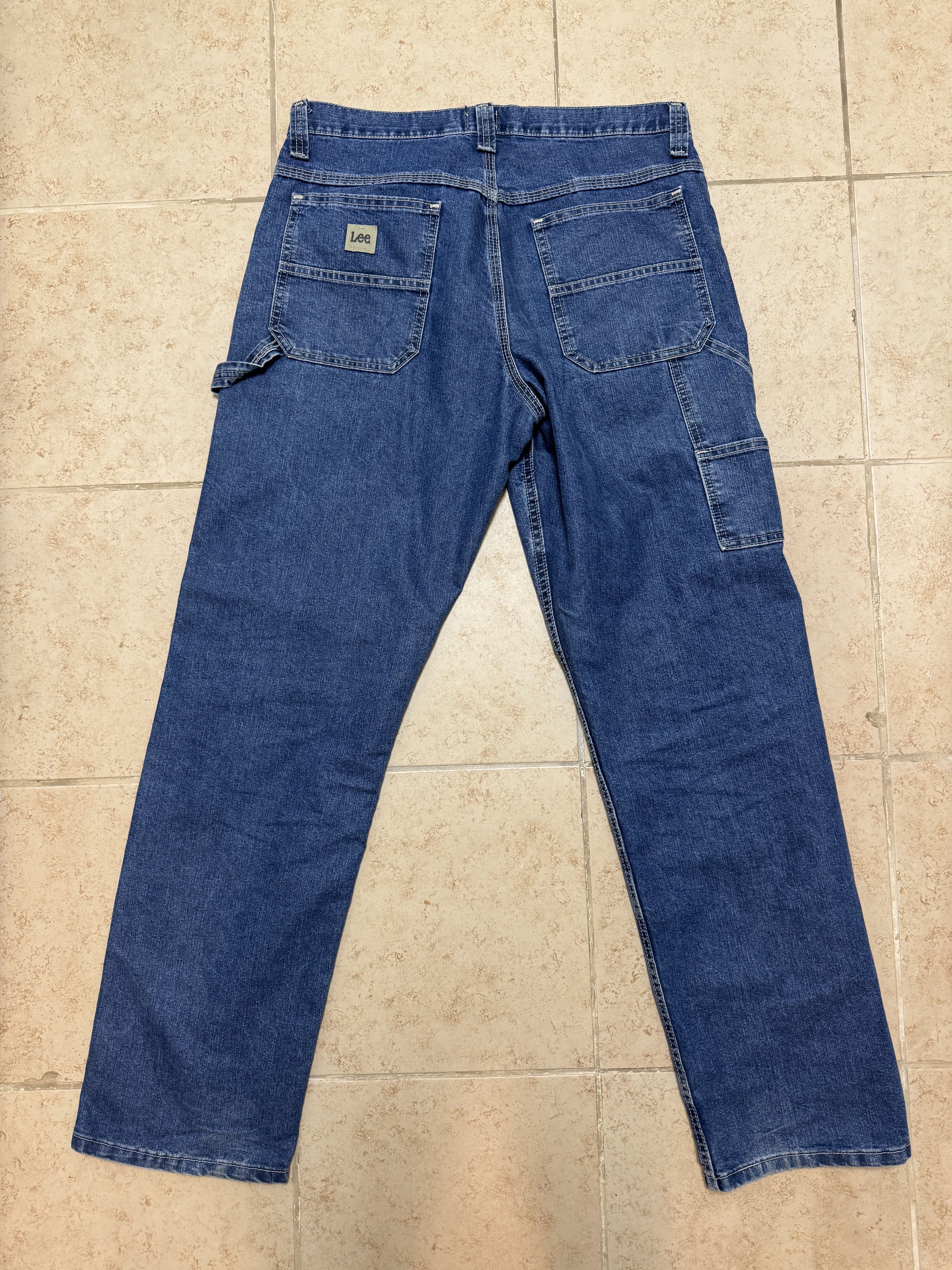 Lee Men’s Lee Carpenter Jean Original Stone Size US 32 / EU 48 - 1 Thumbnail